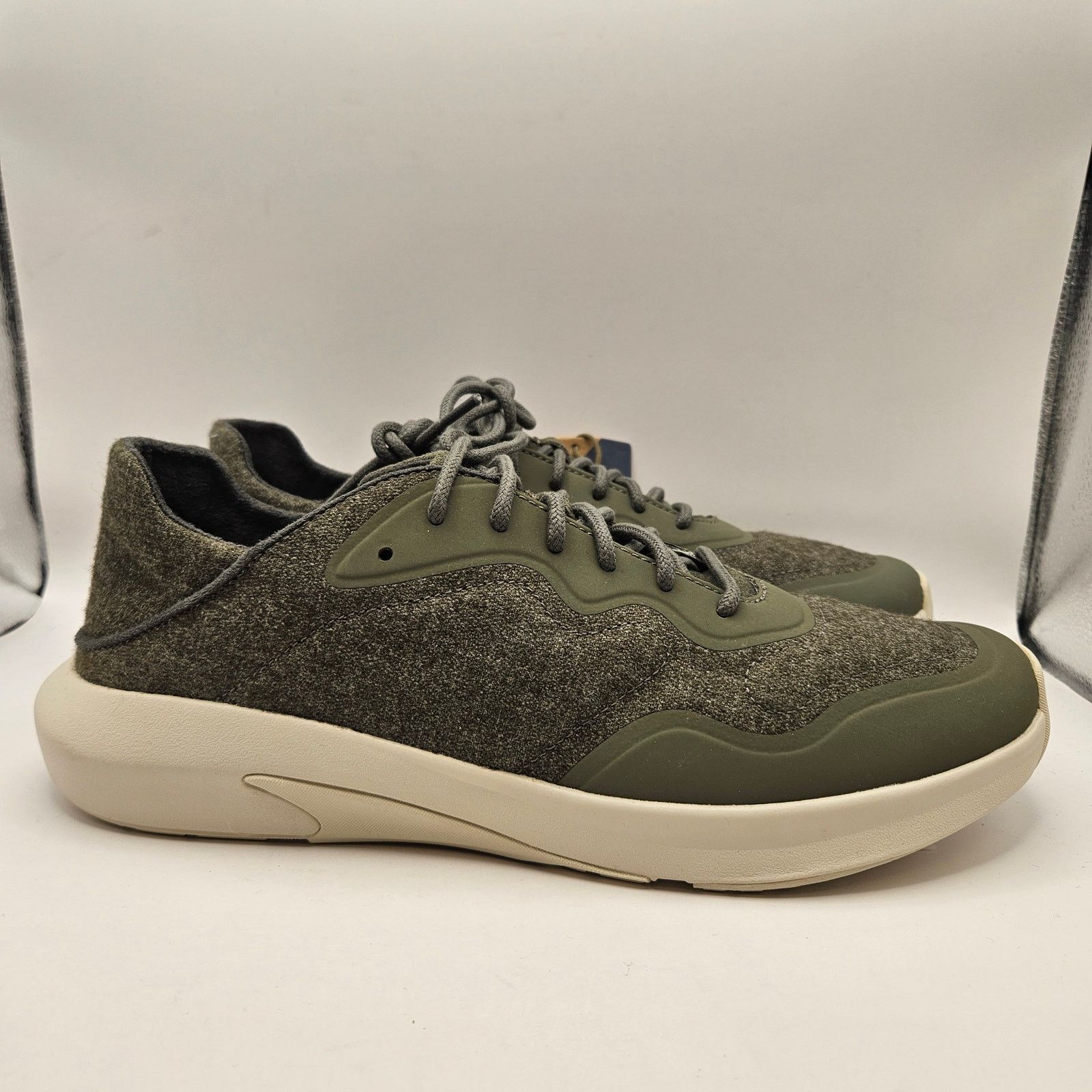 Olukai OLUKAI MEN'S 9.5 KOHEO HULU DUSTY GREEN SNEAKER Size US 9.5 / EU 42-43 - 4 Thumbnail