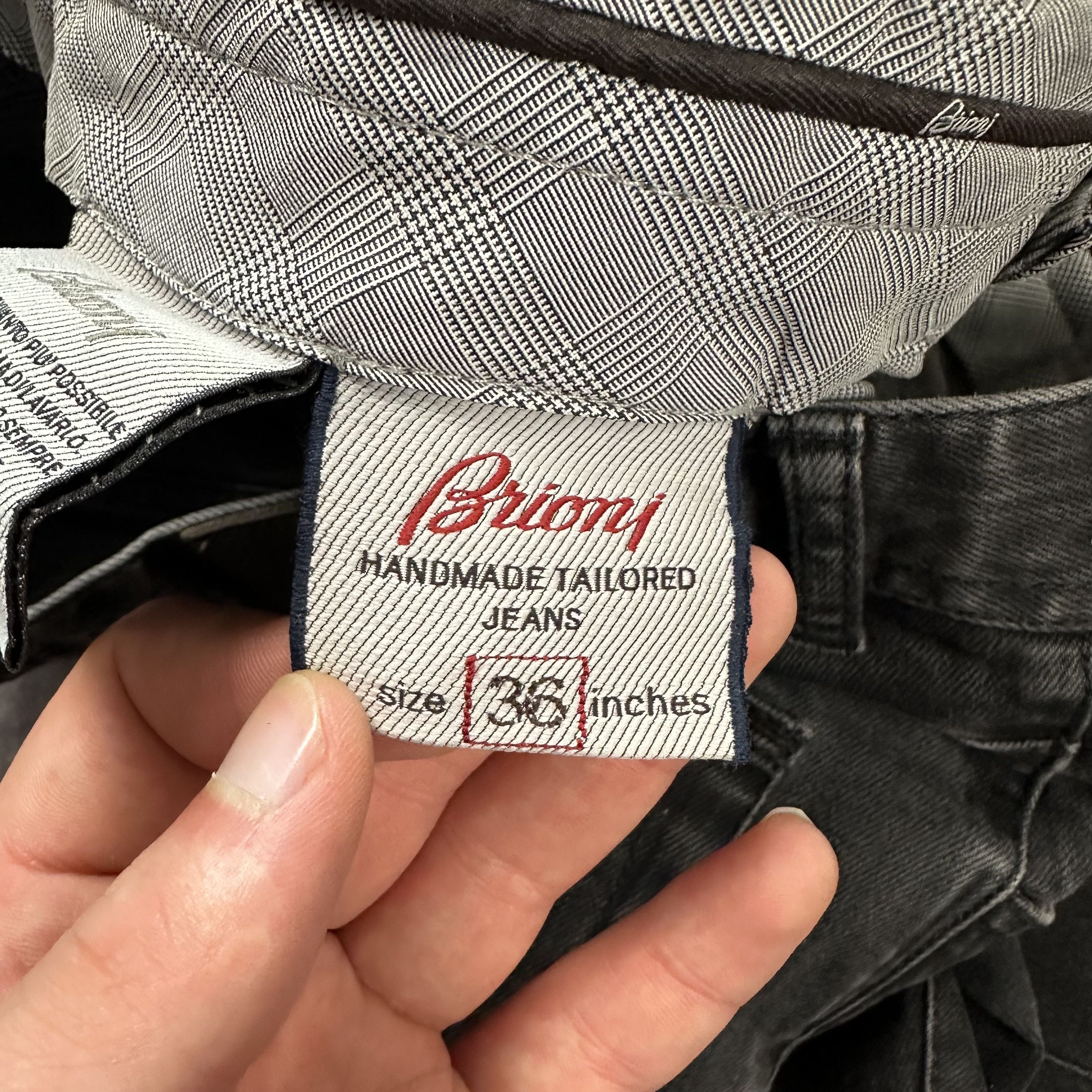 Brioni BRIONI DENIM TAPER JEANS SIZE 36 Size US 32 / EU 48 - 14 Thumbnail