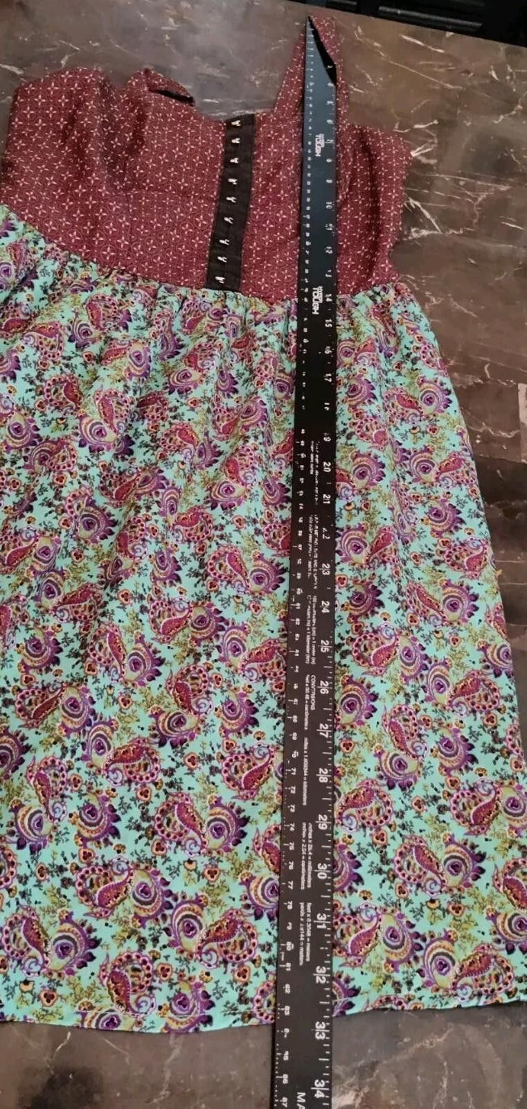 Other Xhilaration Dress Juniors Size Small S Brown Bodice with Tea Size S / US 4 / IT 40 - 12 Thumbnail