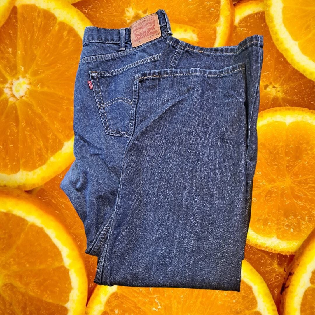 Levi's Levi's Relaxed Straight 559 Blue Jeans Size 40x30 Size US 40 / EU 56 - 1 Thumbnail