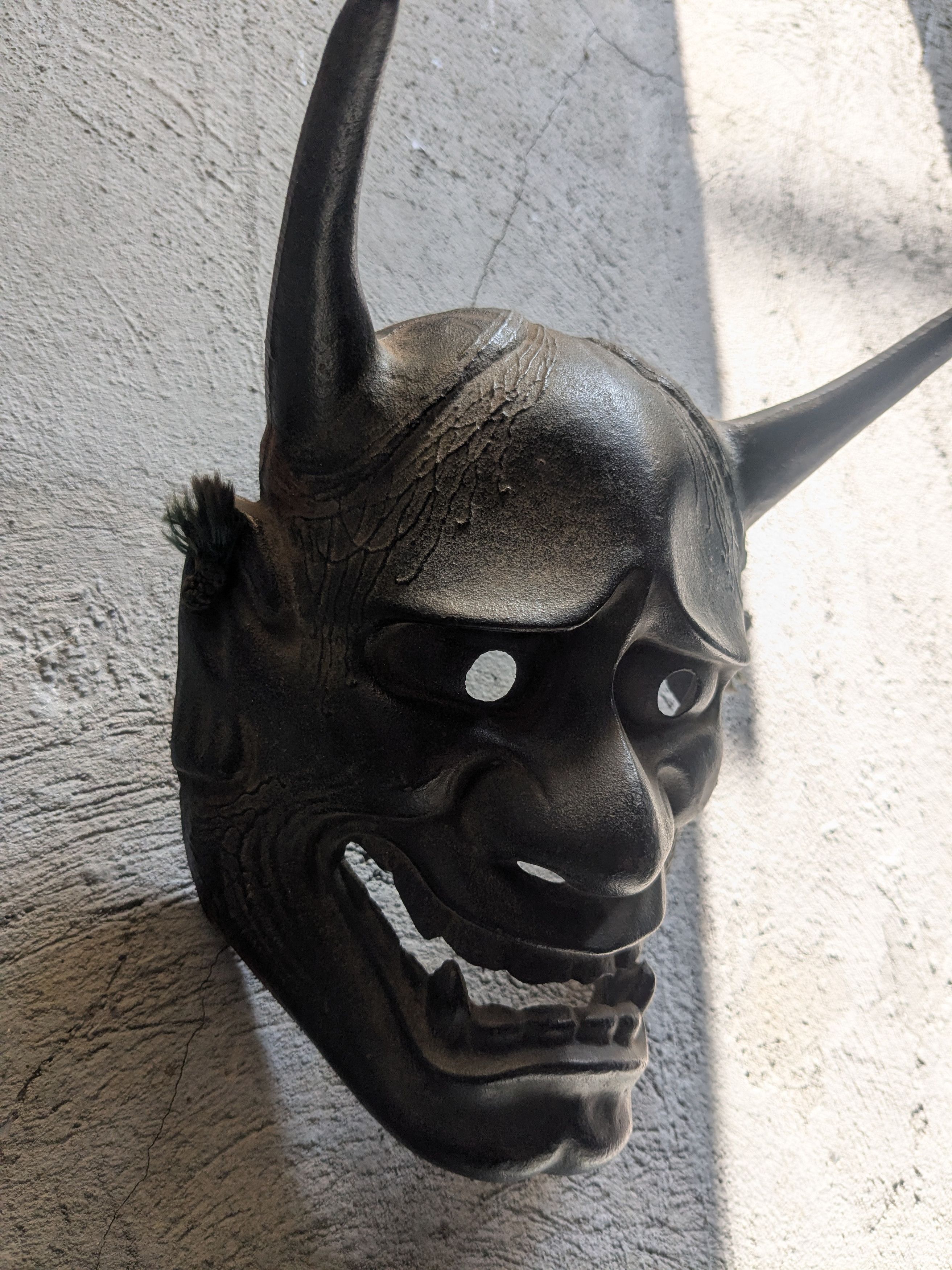 Vintage hanya oni mask antique made in Japan large adult size Size ONE SIZE - 2 Thumbnail
