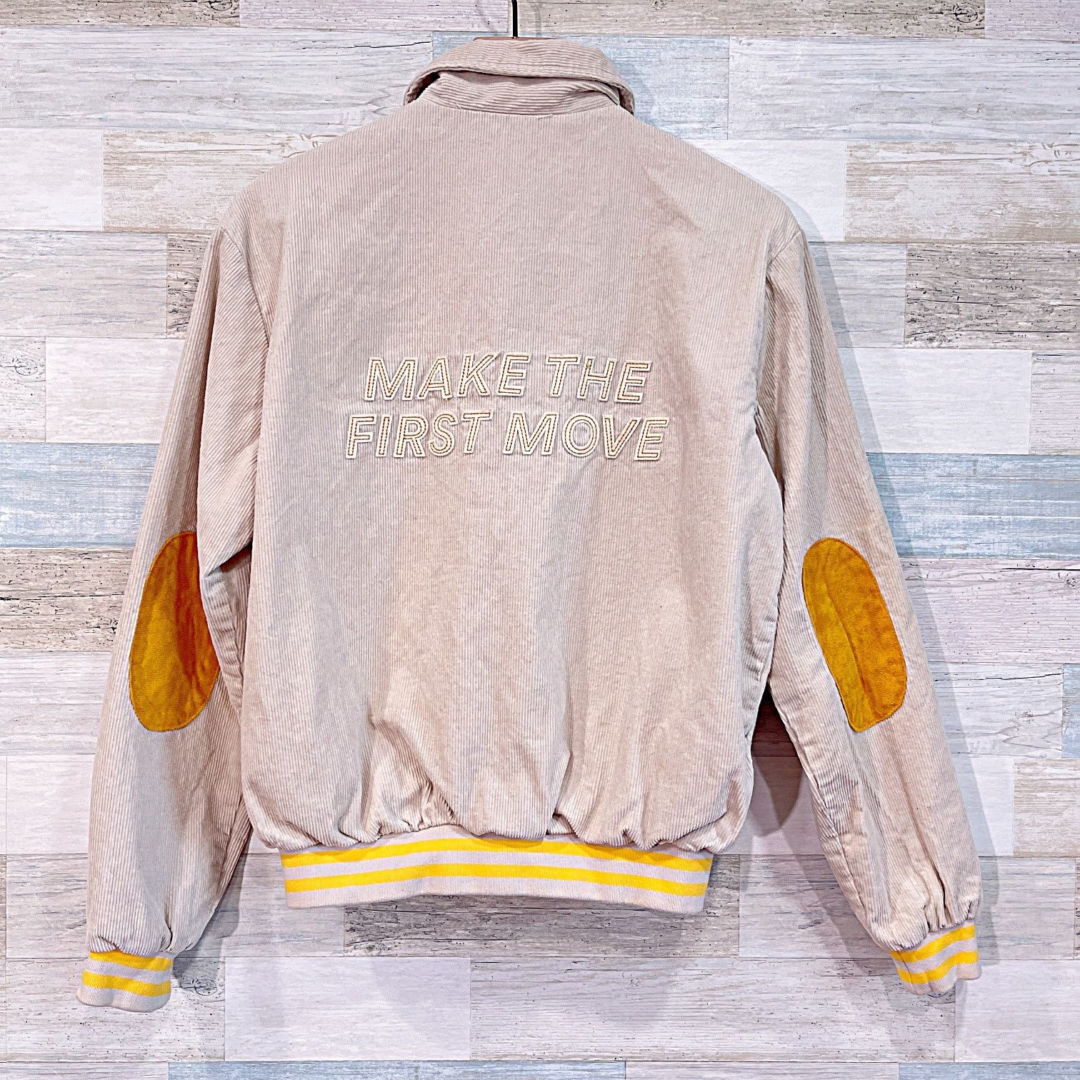 Other Bumble Social Dating App Corduroy Bomber Jacket Mens Medium Size M / US 6-8 / IT 42-44 - 6 Thumbnail