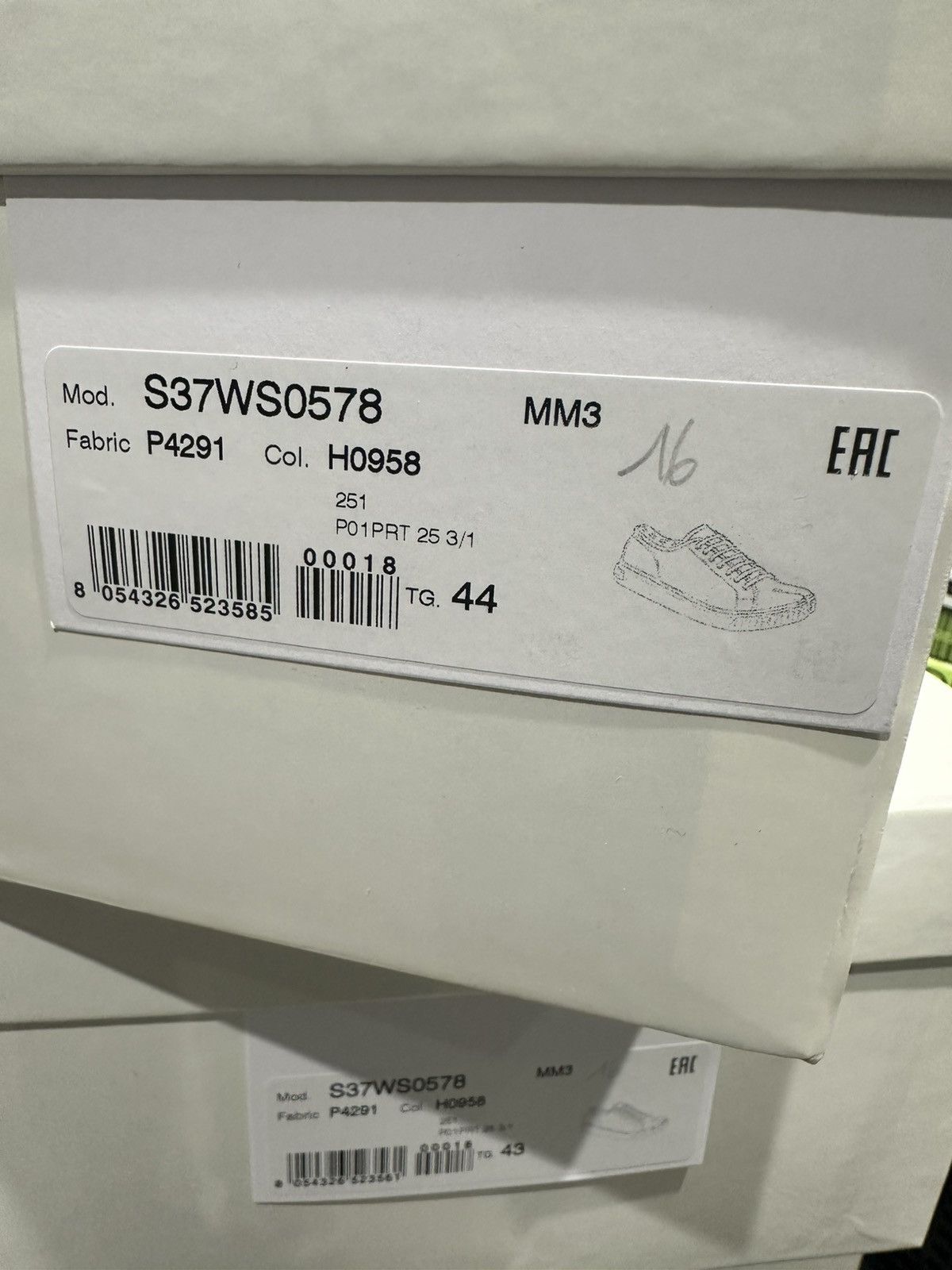 Maison Margiela MAISON MARGIELA - Tabi Sneakers Low Size US 11 / EU 44 - 7 Thumbnail