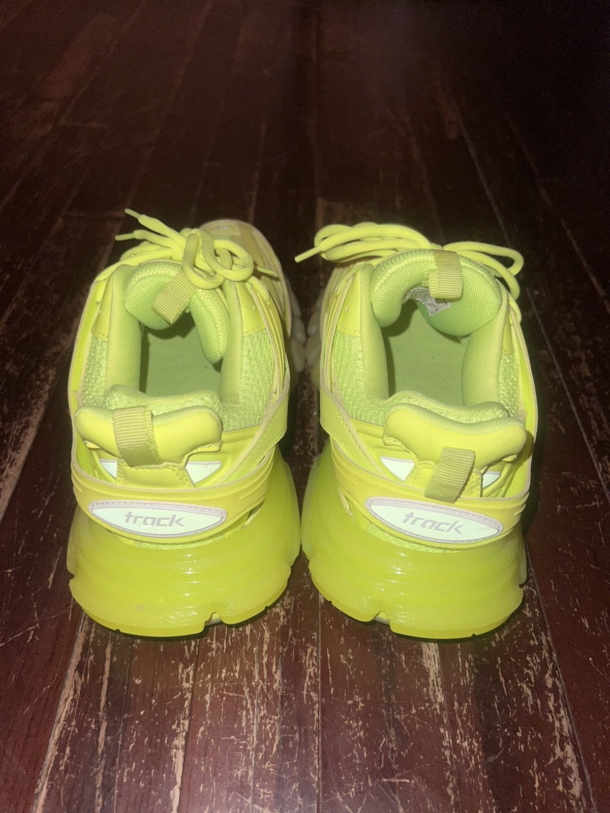 Balenciaga Balenciaga Track Sneaker ‘Clear Sole - Fluo’ Size US 7 / EU 40 - 5 Thumbnail