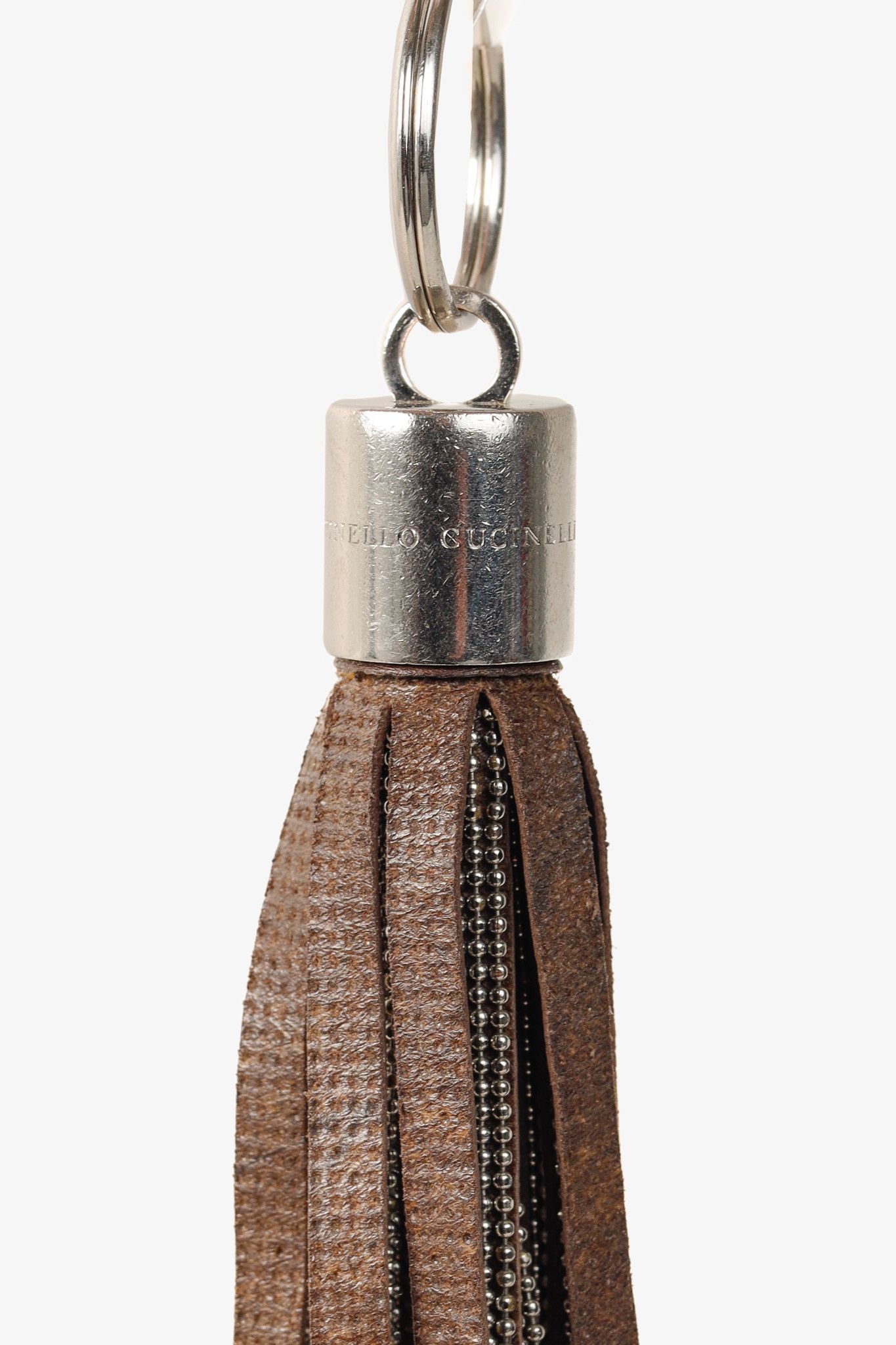 Brunello Cucinelli Brunello Cucinelli Brown Monili-Bead Fringe Tassel Keychain Size ONE SIZE - 2 Thumbnail