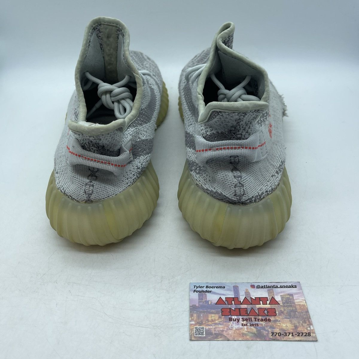 Adidas Yeezy boost 350 blue tint Size US 14 / EU 47 - 3 Thumbnail