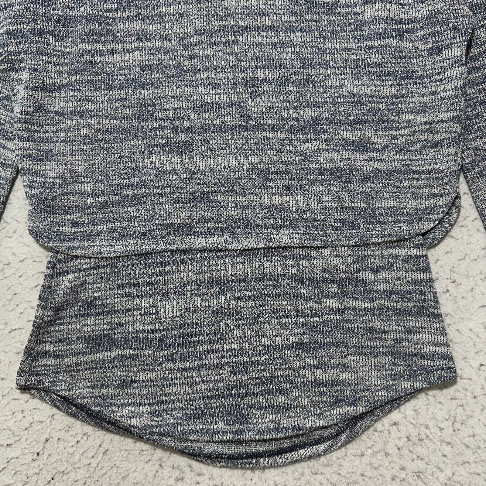 White House Black Market White House Black Market XXS Heathered Blue Tank + Sweater Size XXS / US 00 / IT 34 - 4 Thumbnail
