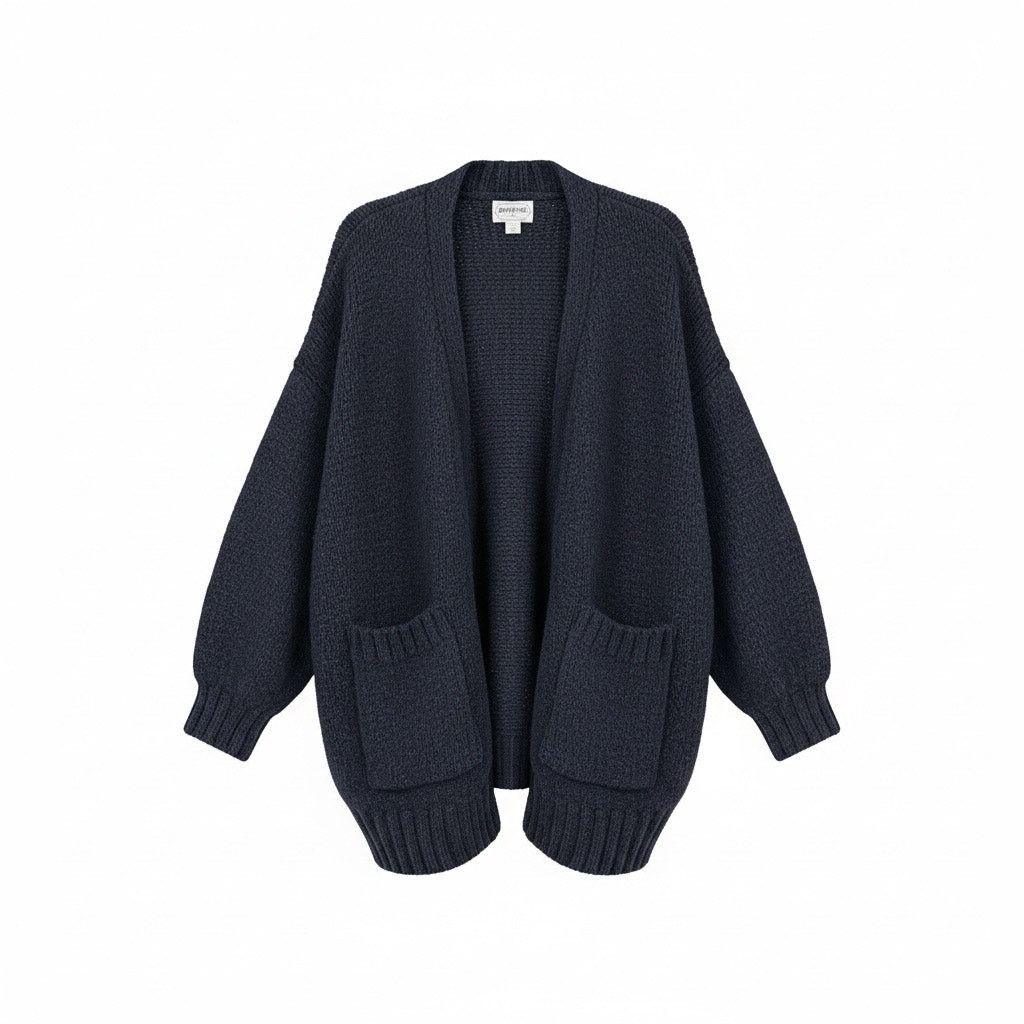 American Eagle Outfitters American Eagle Cardigan Women’s S Small Navy Blue Open Front Size S / US 4 / IT 40 - 1 Thumbnail