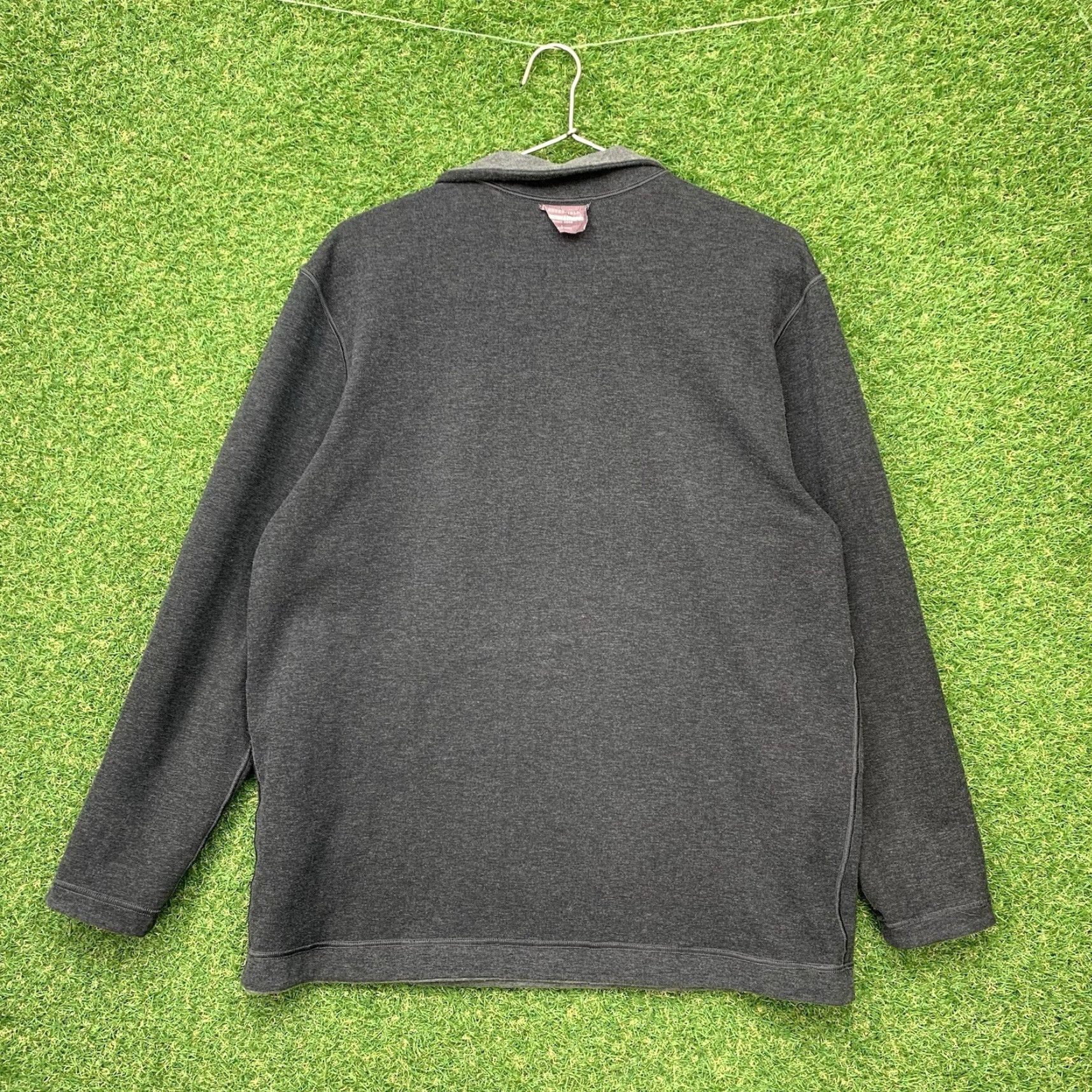 Johnston & Murphy Johnston & Murphy Reversible 1/4 Zip Sweatshirt Mens Large L Pullover Golf Sweater Size US L / EU 52-54 / 3 - 5 Thumbnail