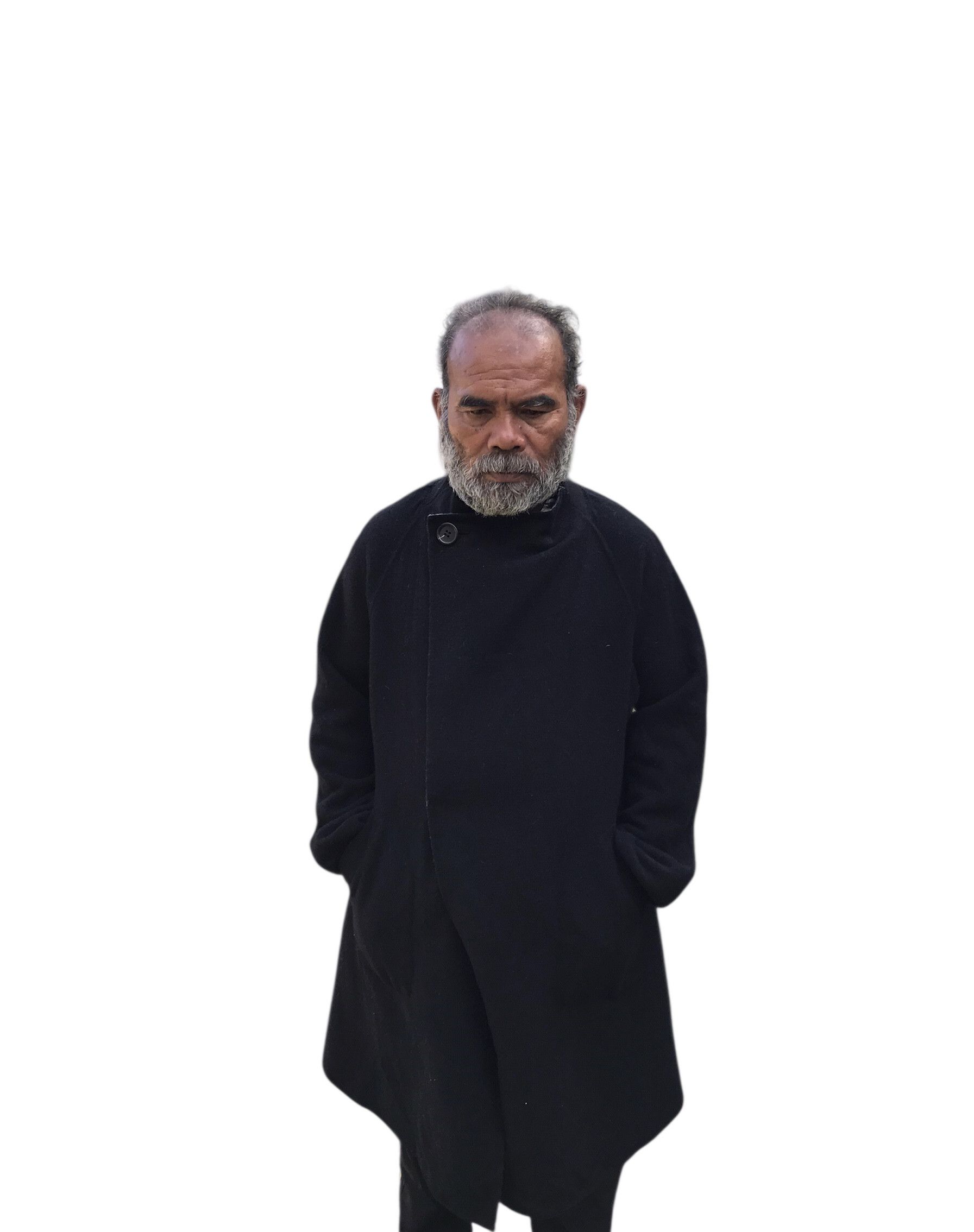 Issey Miyake ARCHIVE 90s ISSEY MIYAKE Plantation wool Windcoat Reversible Size US M / EU 48-50 / 2 - 6 Thumbnail