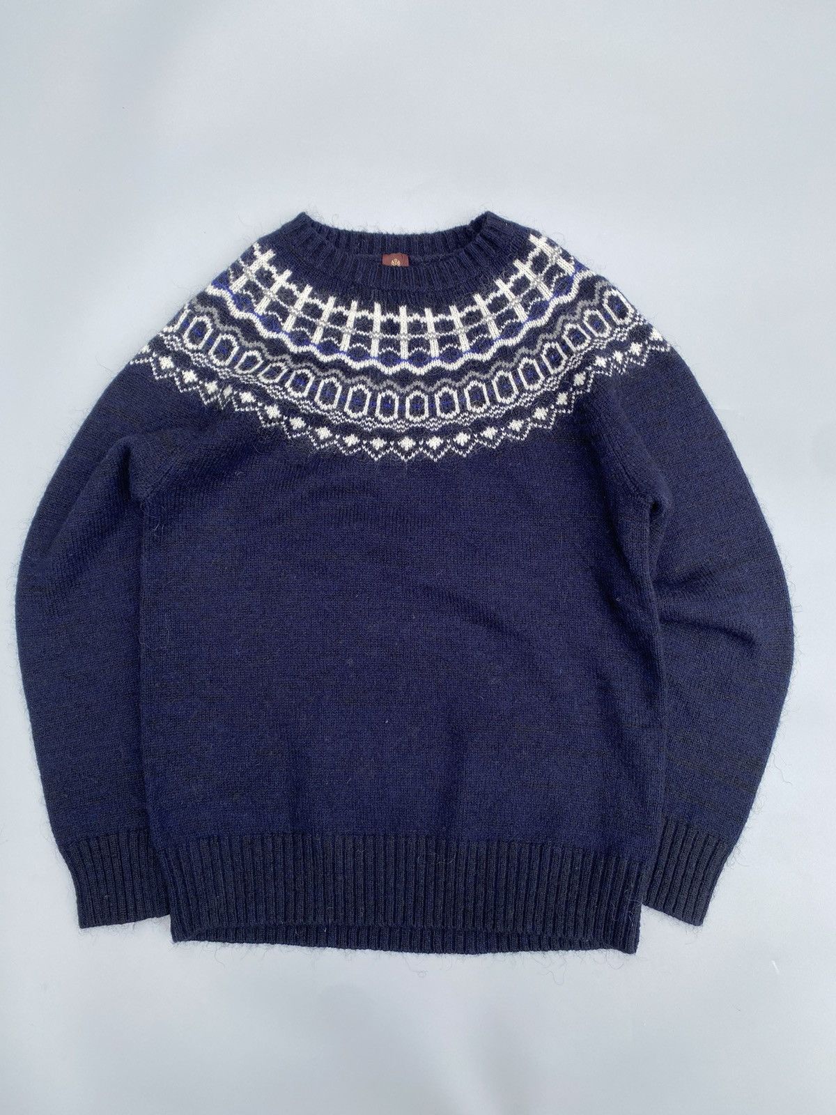 Takeo Kikuchi Takeo Kikuchi- Wool/Nylon Blend Knit Sweater Size US XS / EU 42 / 0 - 1 Thumbnail