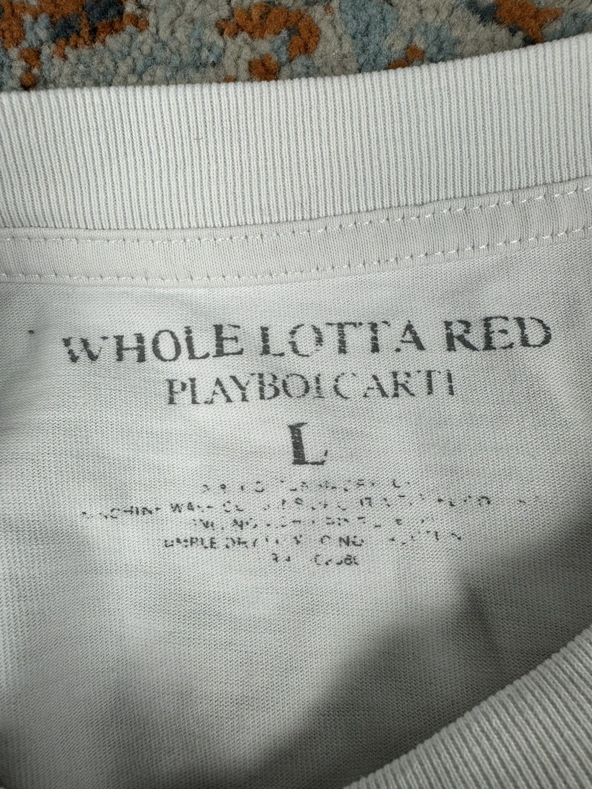 Playboi Carti Playboi Carti whole lotta red WLR ecstasy of the vampires Size US L / EU 52-54 / 3 - 13 Thumbnail