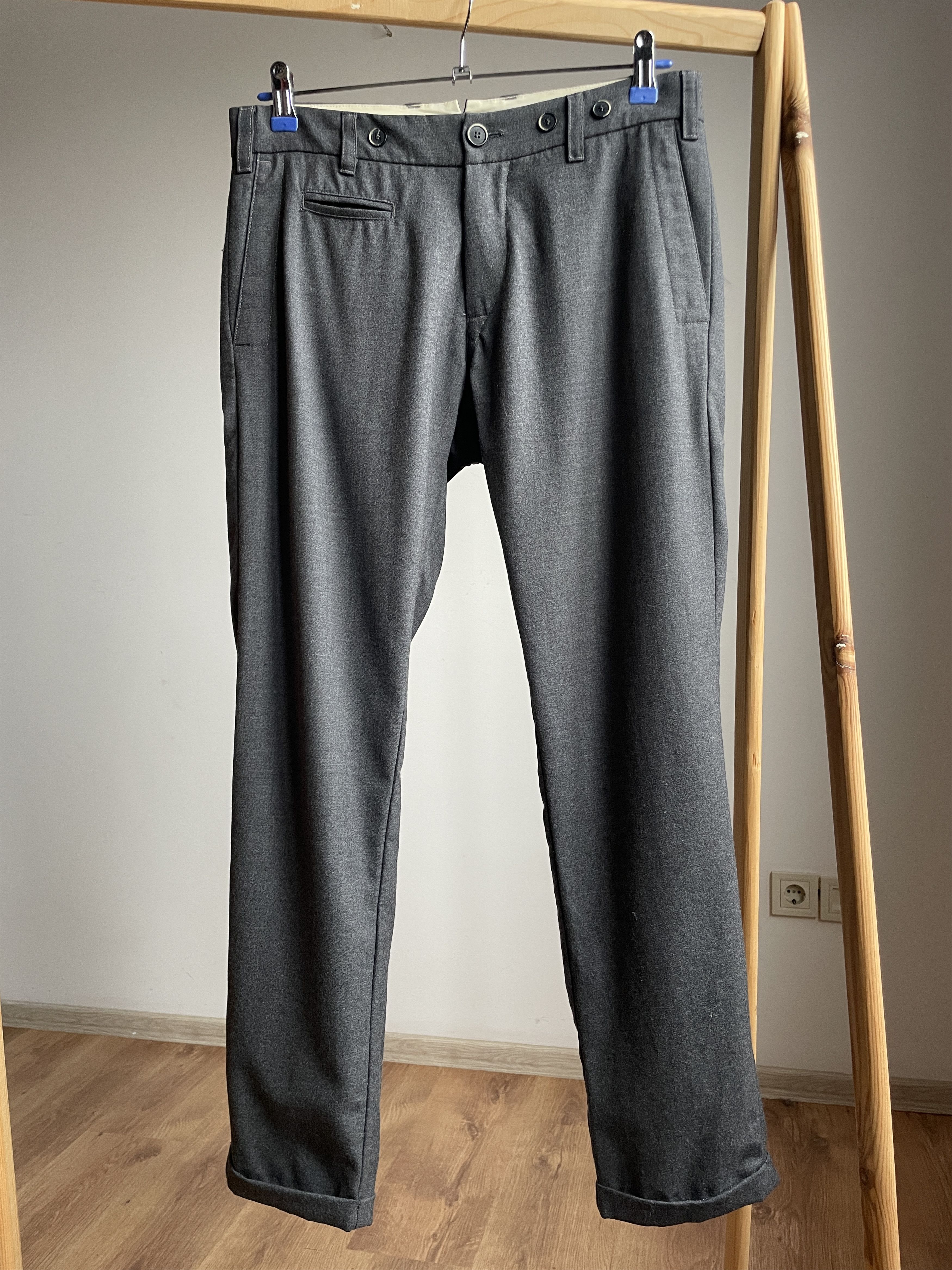 Barena Venezia Barena Venezia Slim Fit Cropped Wool Dress Trousers Size US 30 / EU 46 - 1 Thumbnail