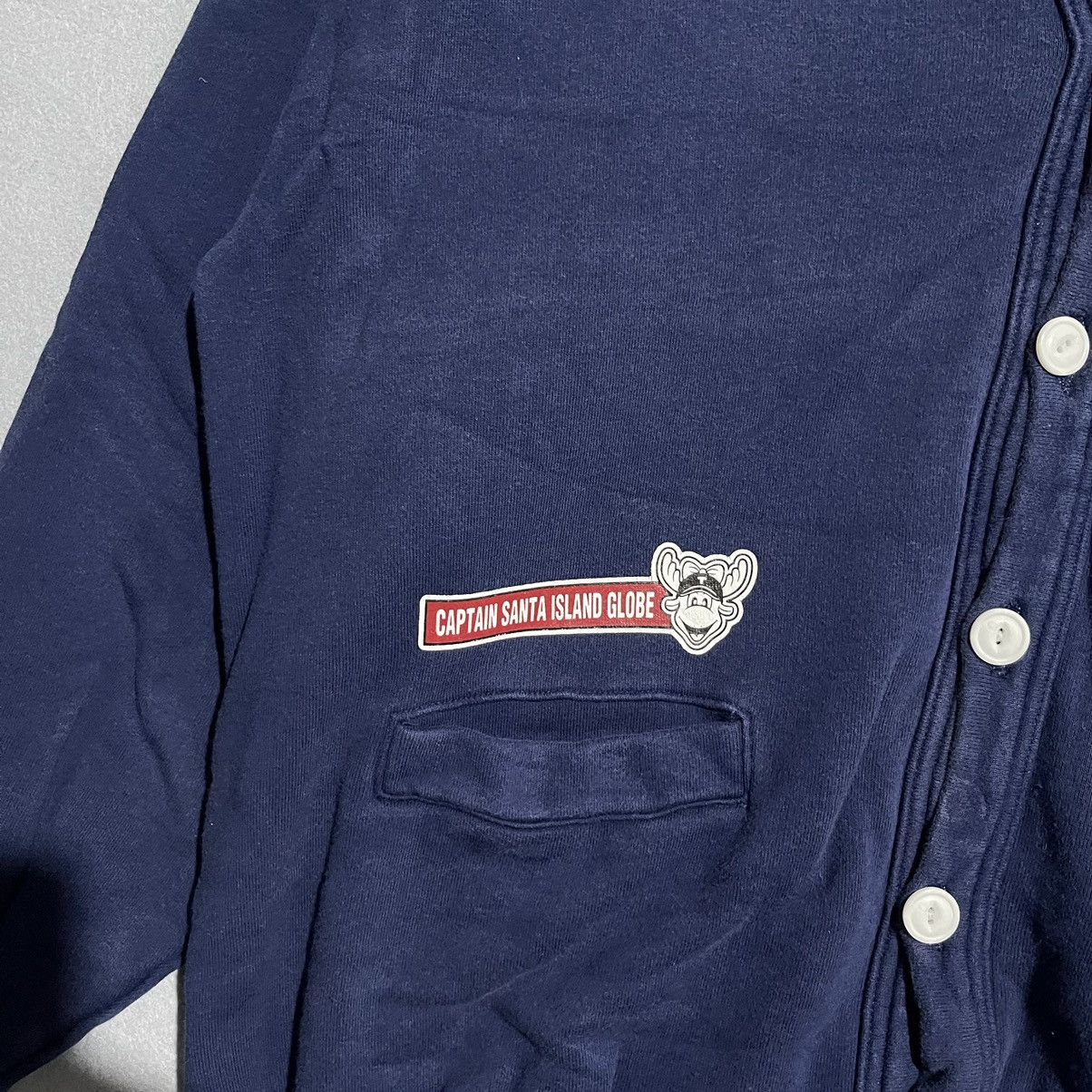 Japanese Brand Vintage Captain Santa Cardigan – Navy Blue Button-Up Sweater Size US XL / EU 56 / 4 - 3 Thumbnail