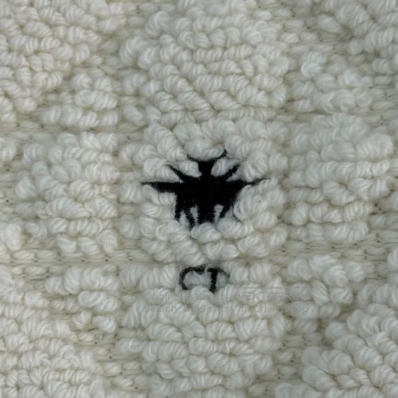 Dior Dior Beige plaid embroidered bee wool cardigan coat Size XS / US 0-2 / IT 36-38 - 7 Thumbnail