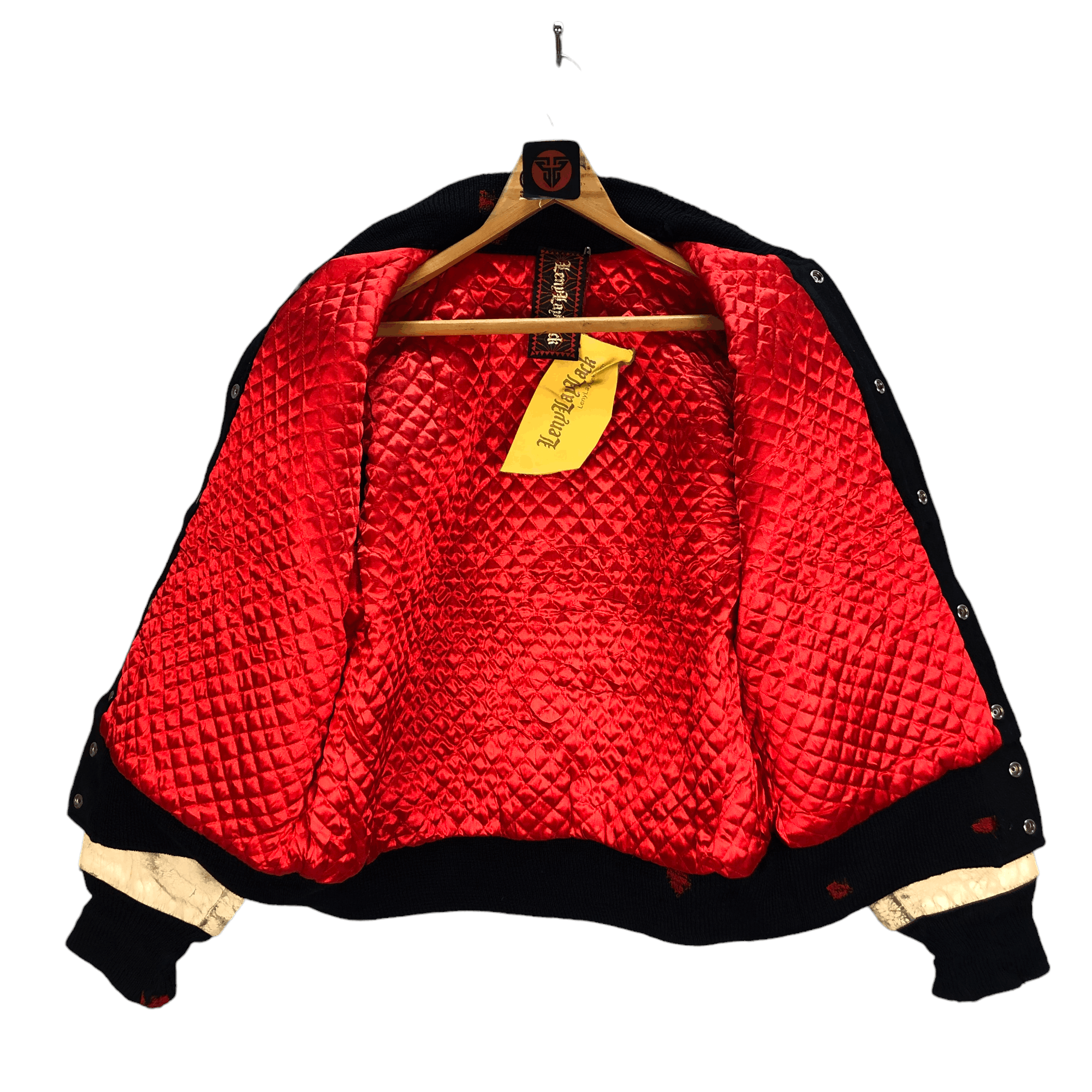 Japanese Brand TRASHED🔥 LENYLAYLACK BONDAGE RARE DESIGN VARSITY #6505-69 Size US M / EU 48-50 / 2 - 12 Thumbnail