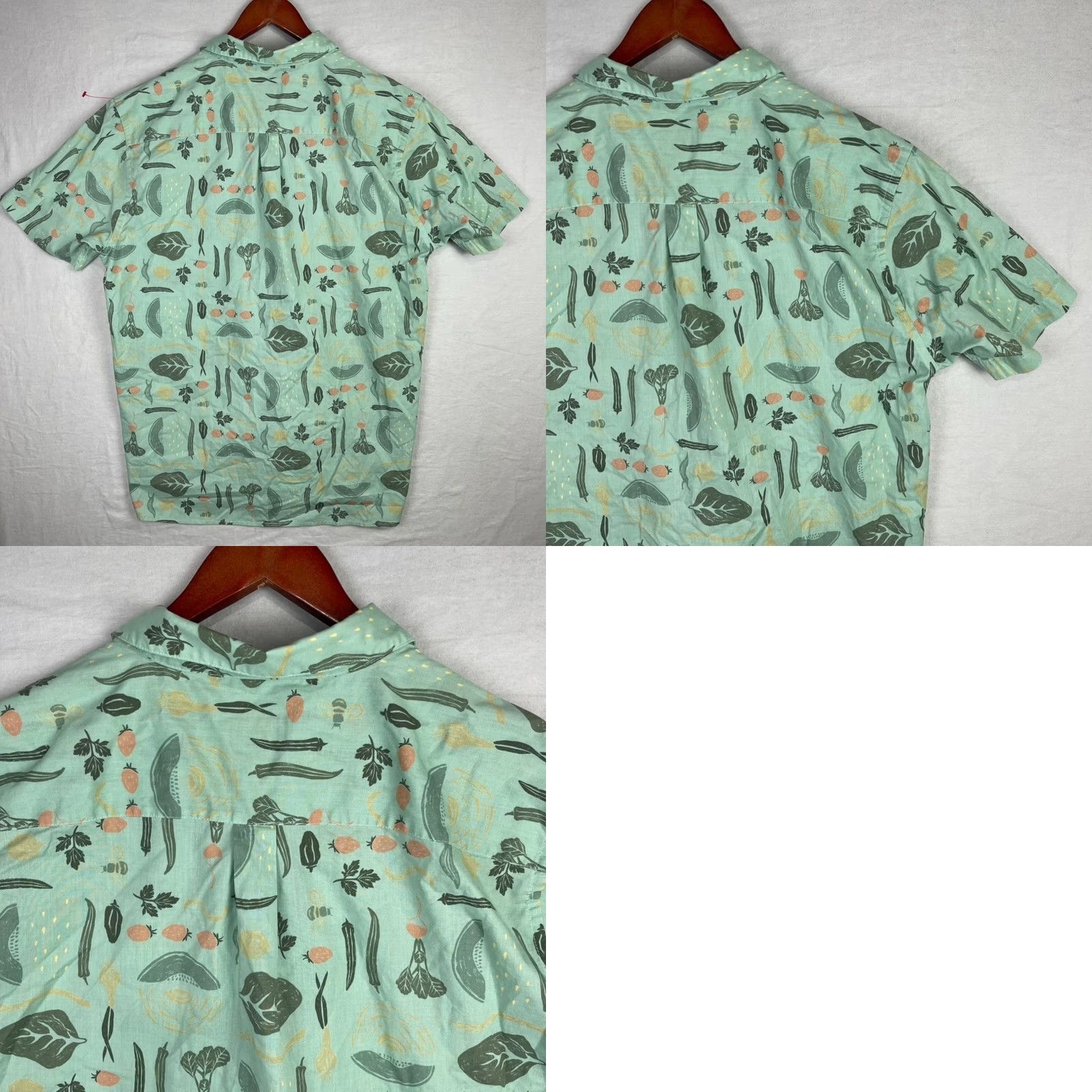 Patagonia Patagonia Shirt Mens XL Green Tropical Garden Button-Up Size US XL / EU 56 / 4 - 9 Thumbnail