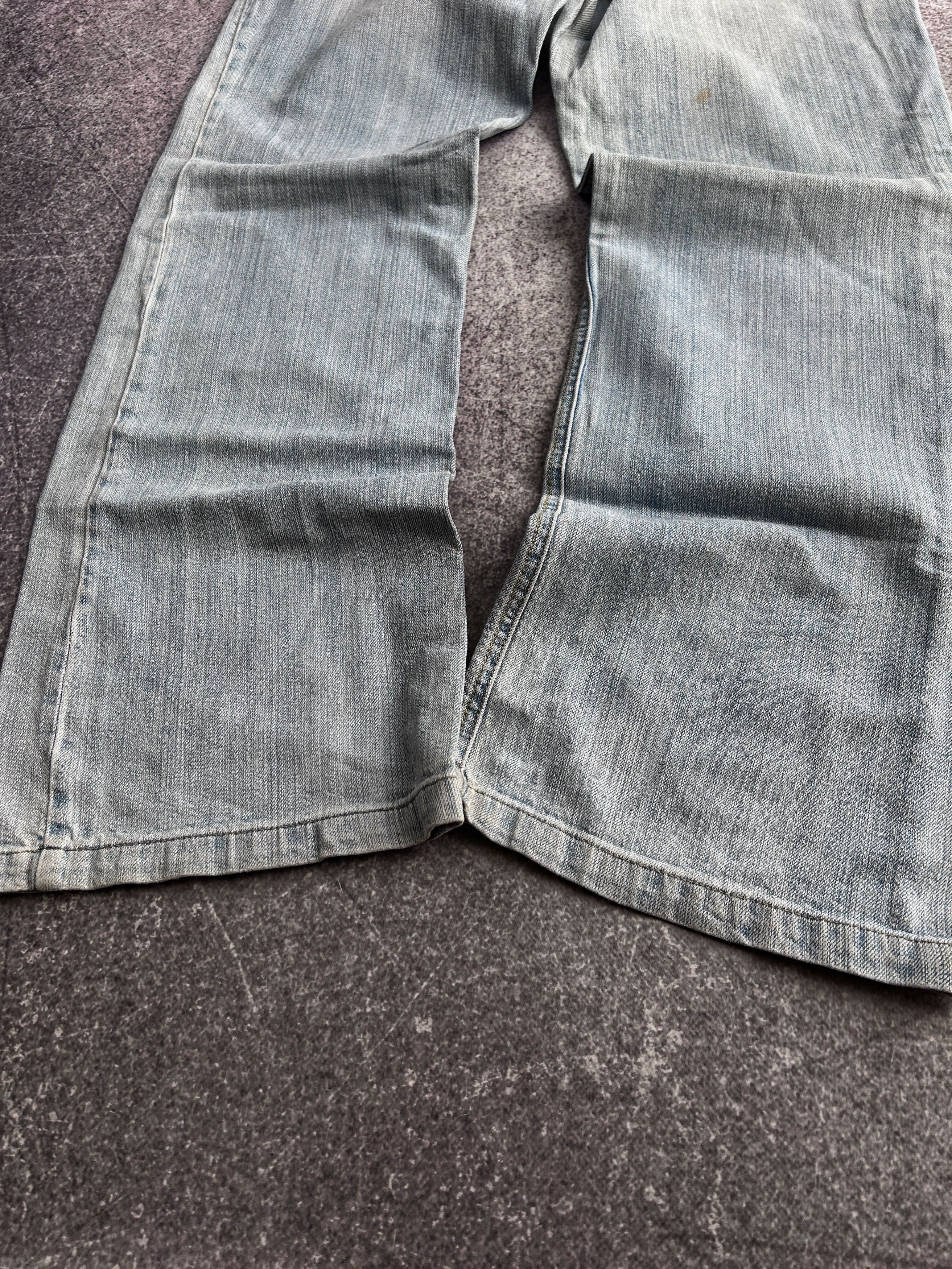 Japanese Brand 💥 HYSTERIC GLAMOUR BALENCIAGA STYLE JAPANESE WASHED JEANS Size US 32 / EU 48 - 3 Thumbnail