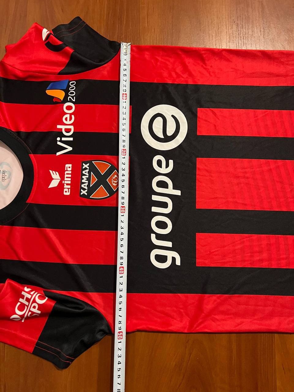 Erima 2015/16 NEUCHATEL XAMAX HOME SOCCER JERSEY FOOTBALL SHIRT S Size US S / EU 44-46 / 1 - 18 Thumbnail