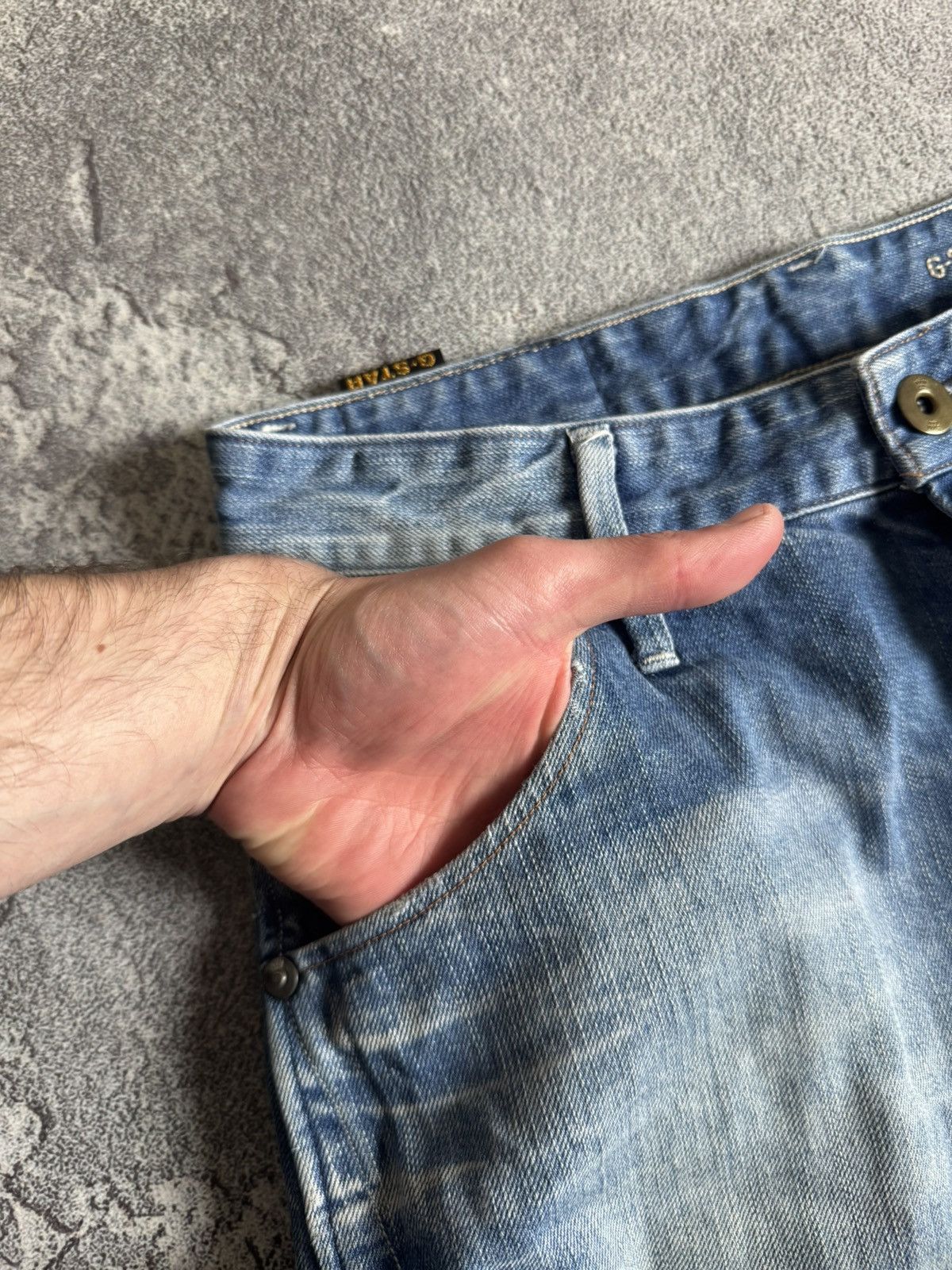 G-Star G star raw 30/32 ARC 3D Loose tapered denim pant trouser Size US 30 / EU 46 - 11 Thumbnail