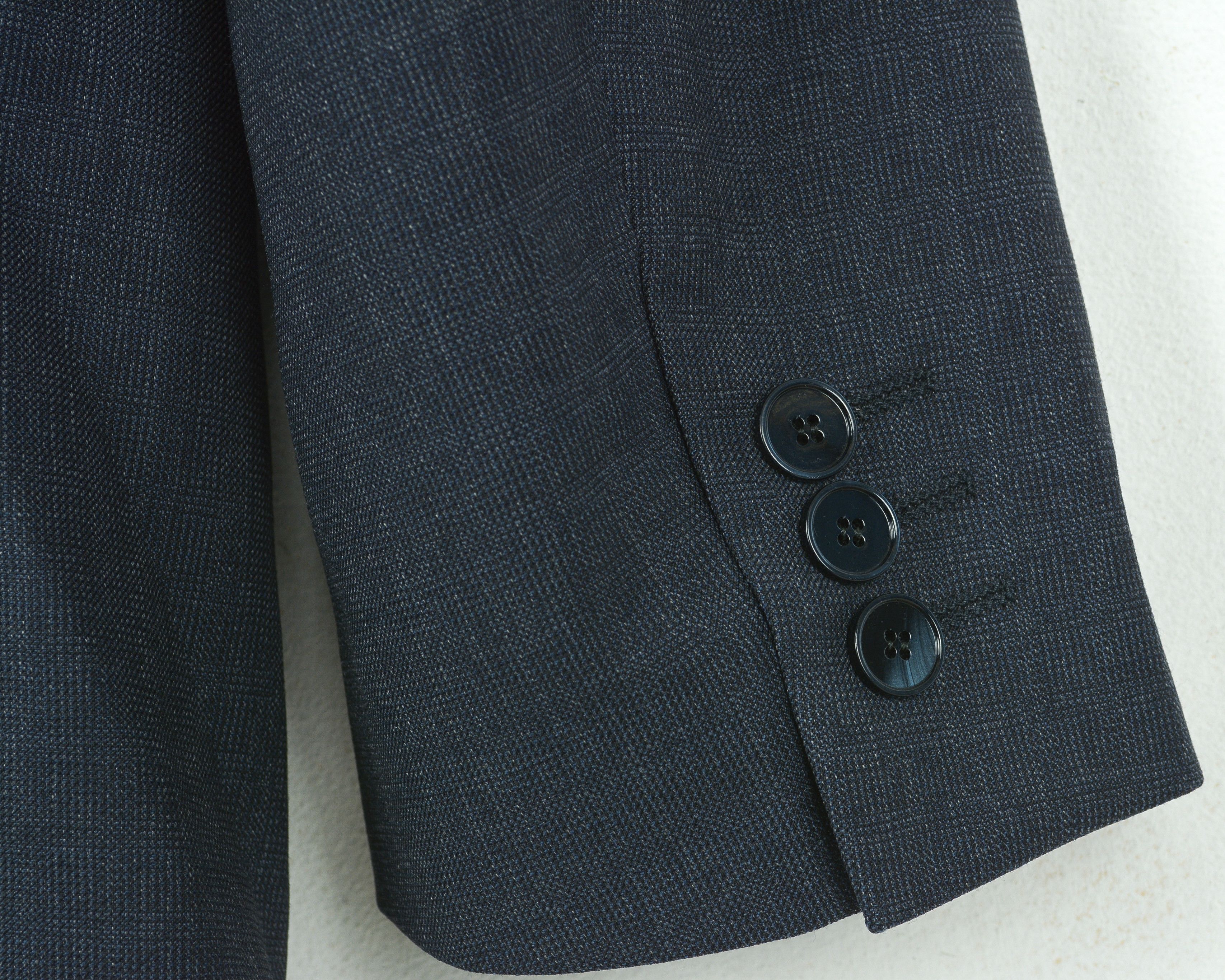 Paoloni PAOLONI Blazer Textured Wool UK 42 Jacket Classy Top Italy Size 42R - 4 Thumbnail