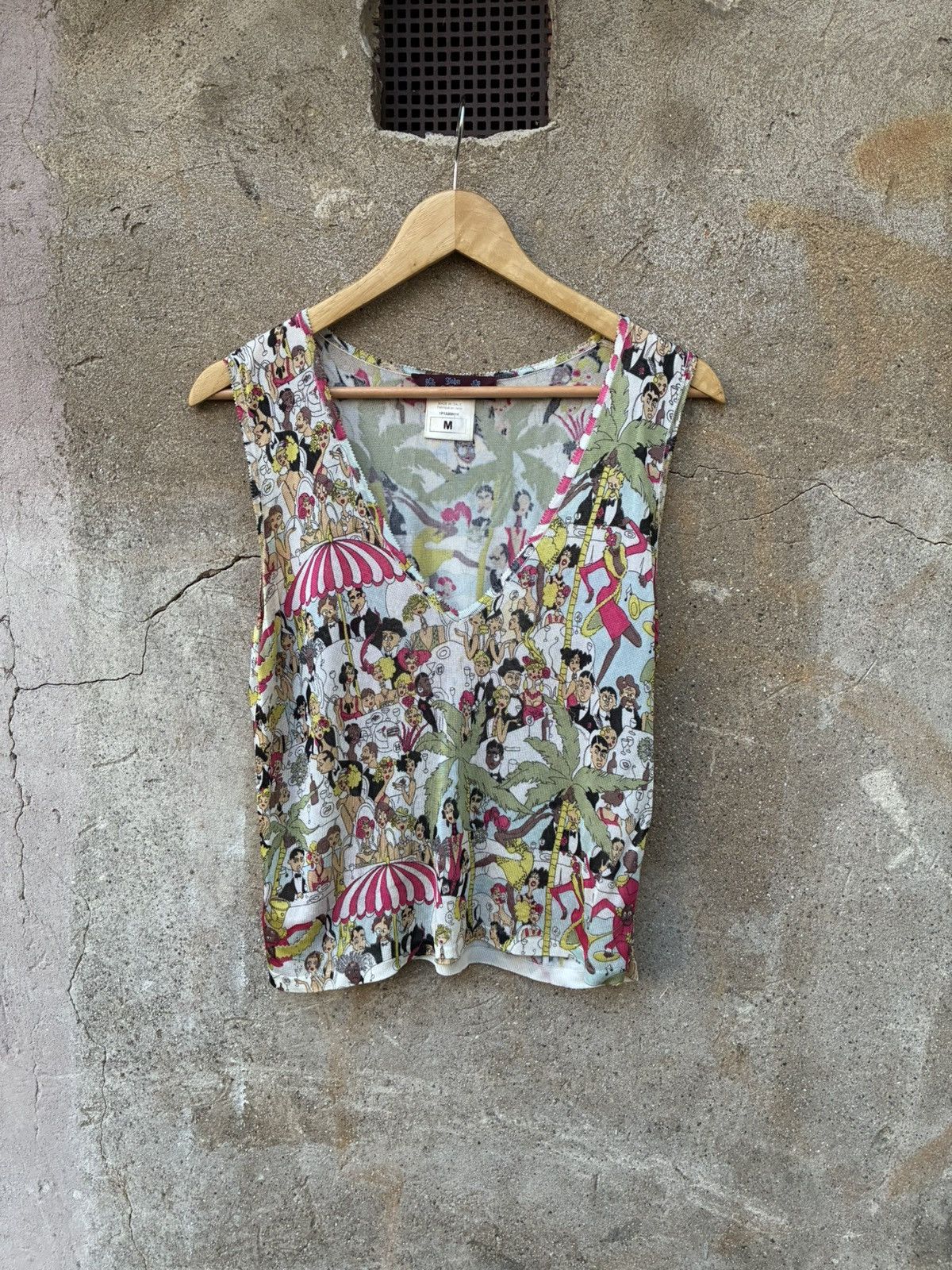 John Galliano Archive John Galliano sleeveless top Size M / US 6-8 / IT 42-44 - 1 Thumbnail