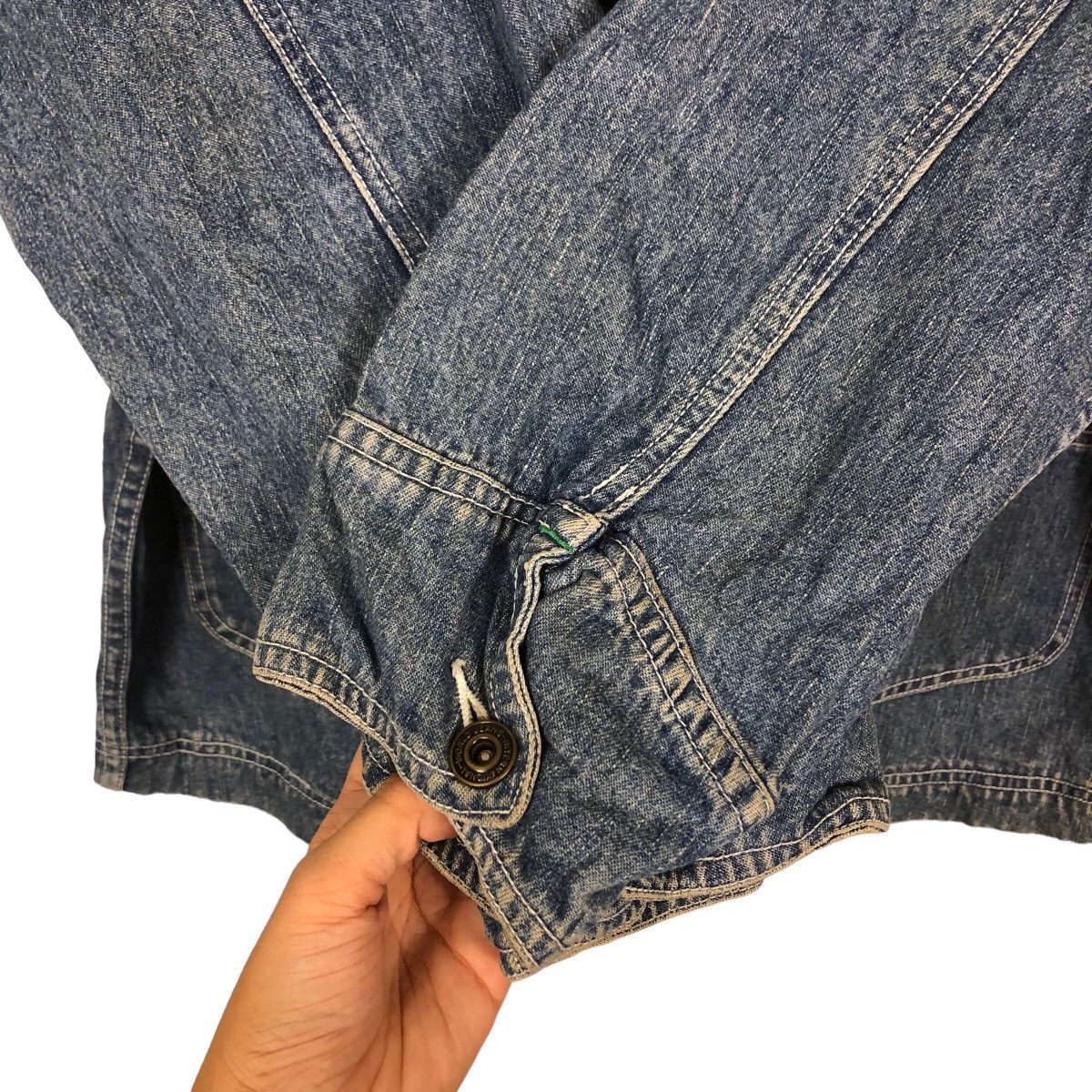 Japanese Brand 🔥Hikory Chore Jacket Denim Work Uniqlo Japan Issey Miyake Size US M / EU 48-50 / 2 - 12 Thumbnail
