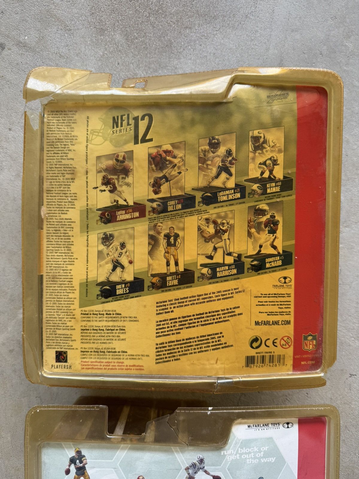 NFL Vintage NFL Brett Favre McFarlane Toys Green Action Figures Size ONE SIZE - 7 Thumbnail