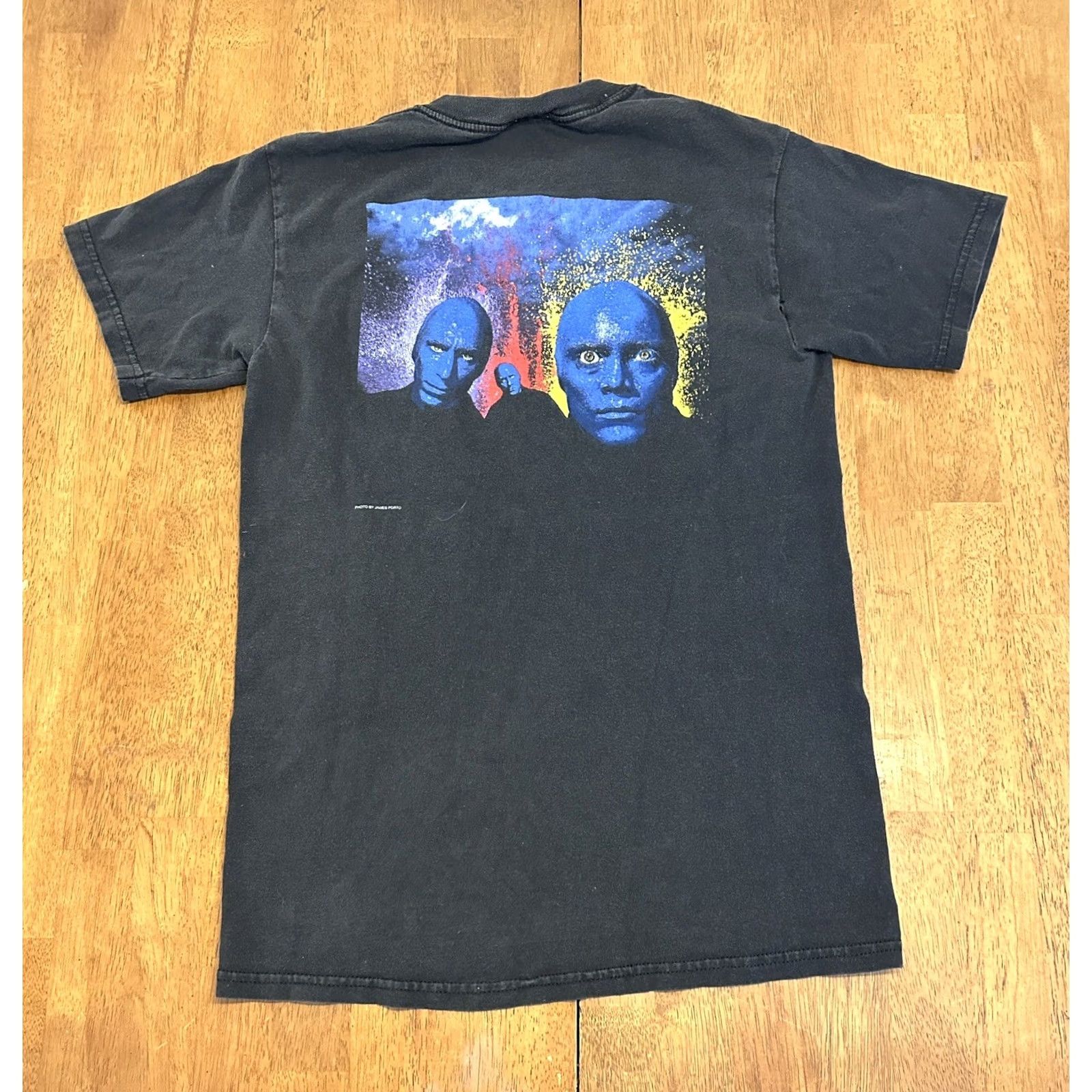 Vintage VINTAGE Blue Man Group Live At Luxor T Shirt Small Size US S / EU 44-46 / 1 - 2 Thumbnail