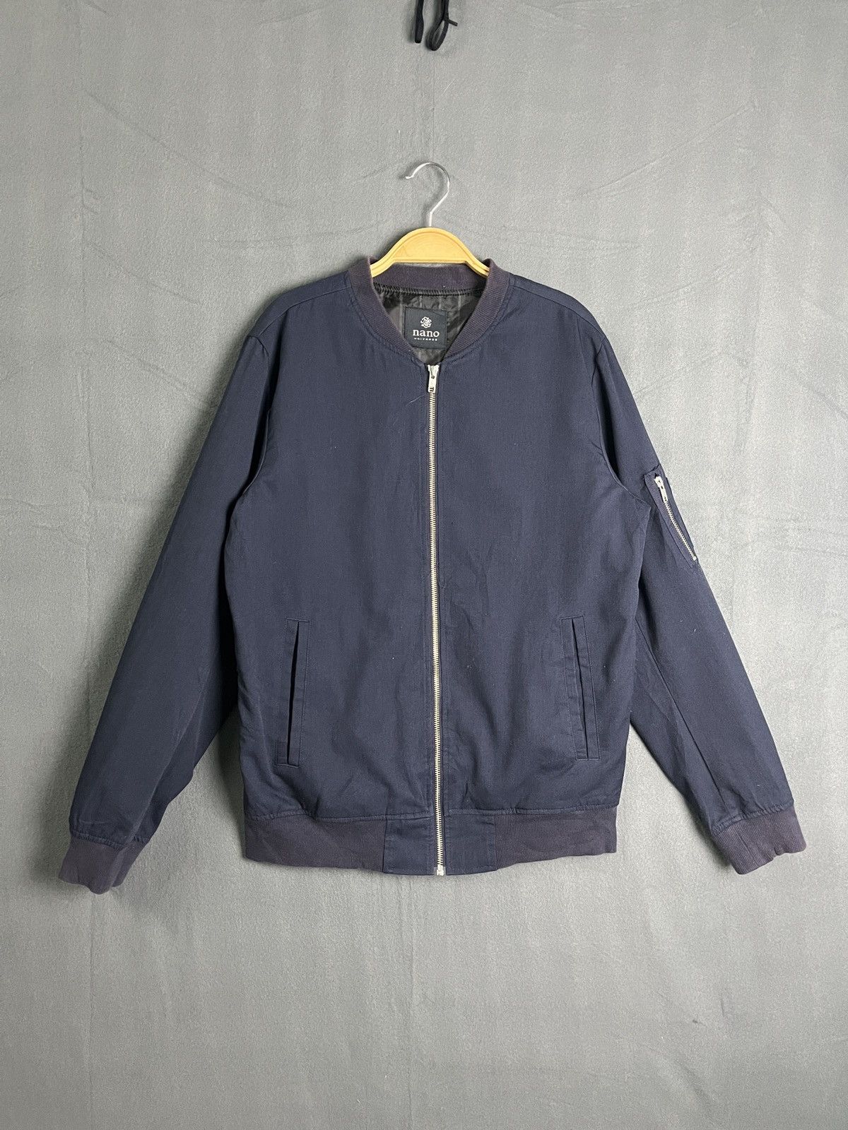 Japanese Brand × NANO universe Nano Universe Bomber MA-1 Flight Jacket Size US M / EU 48-50 / 2 - 1 Thumbnail