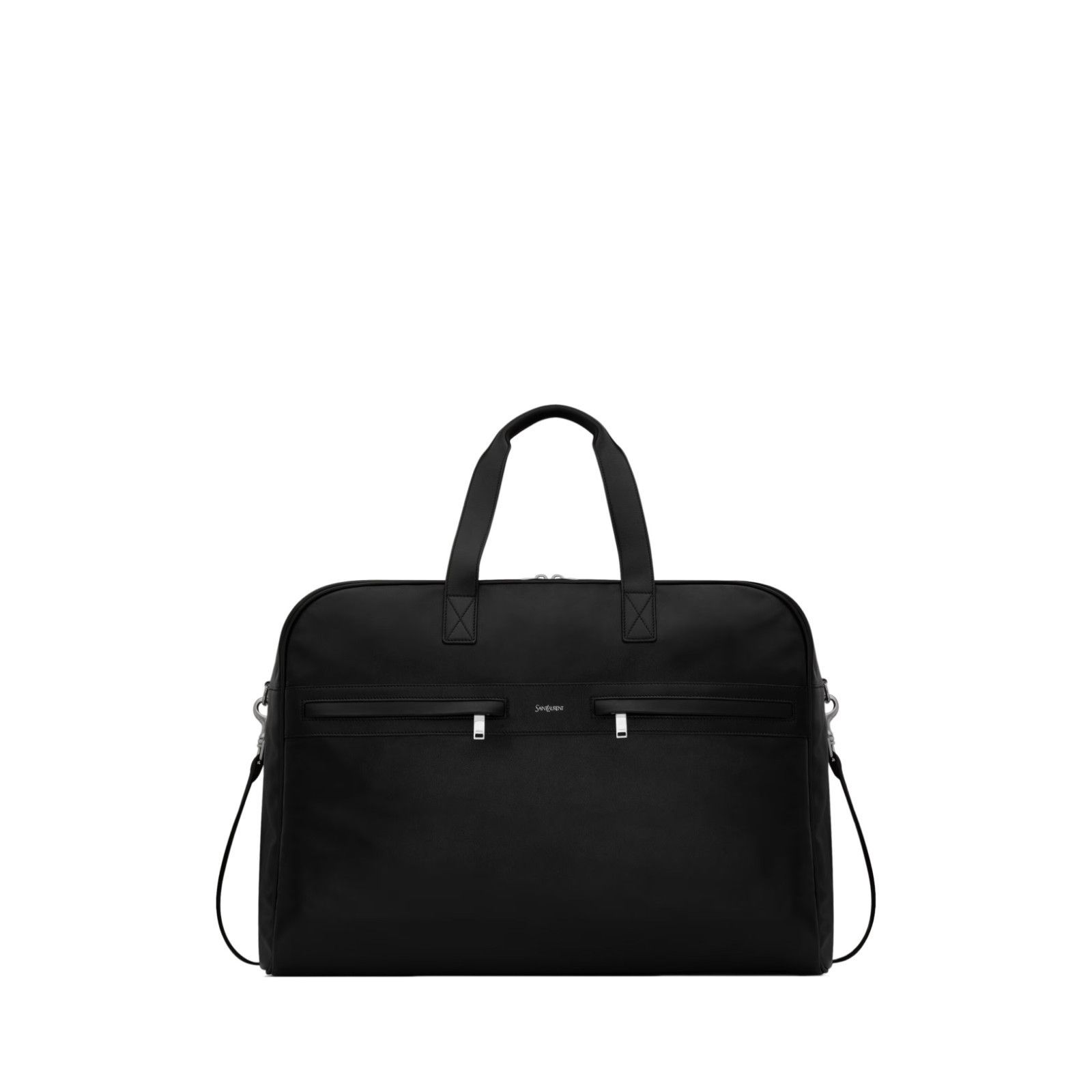 SAINT LAURENT $3200 Camp Maxi Black Duffle Bag New & Authent