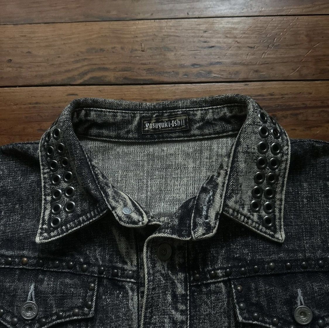 If Six Was Nine × Japanese Brand × Yasuyuki Ishii Yasuyuki- Ishii Grommet Vest Size US M / EU 48-50 / 2 - 6 Thumbnail