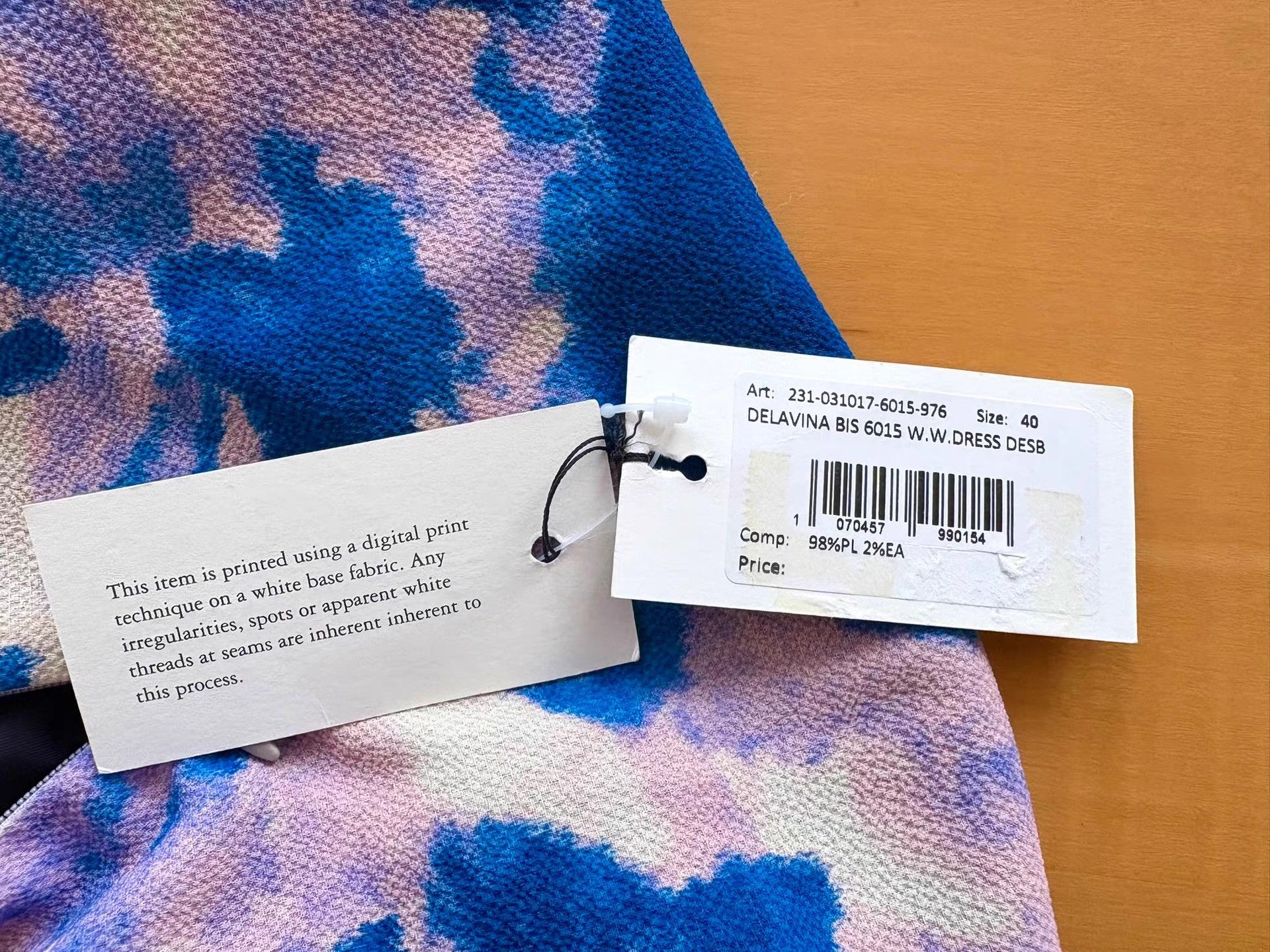 Dries Van Noten Dries Van Noten 23SS Women's Rose Print Dress Ｑ21 Size L / US 10 / IT 46 - 3 Thumbnail