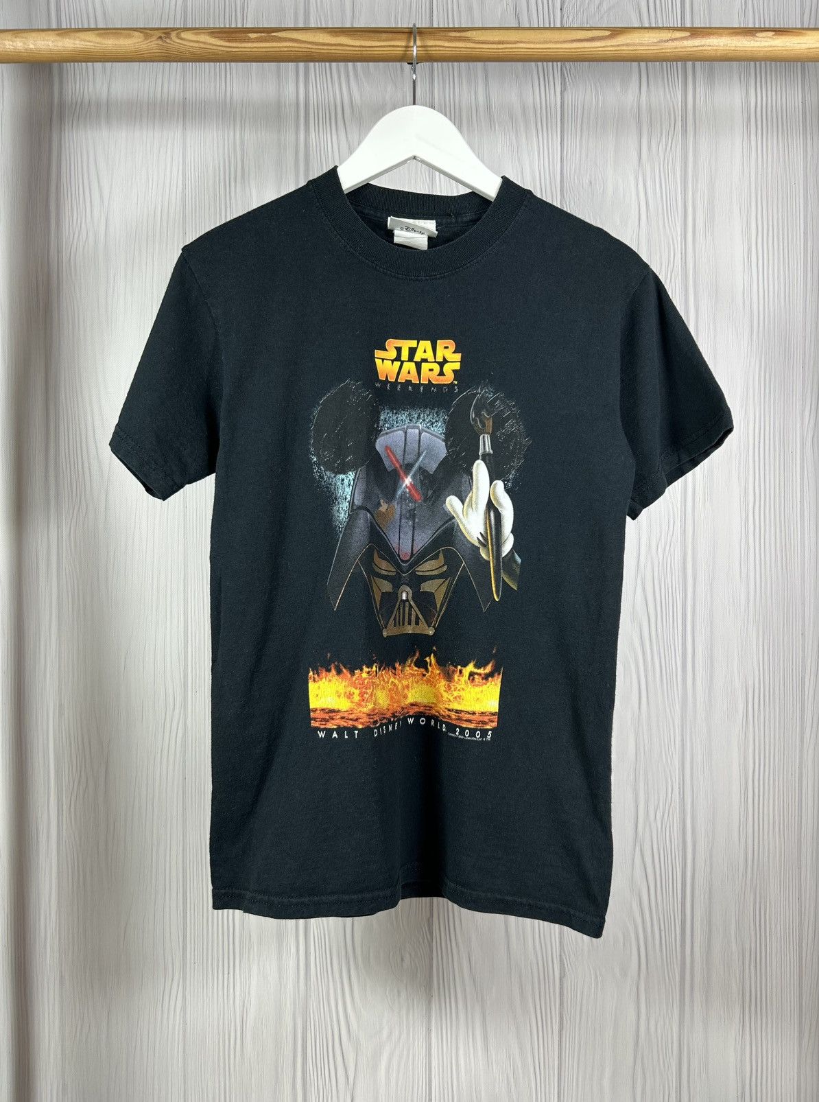 Disney Vintage 2005 Star Wars Mickey Mouse Walt Disney T-Shirt Size US S / EU 44-46 / 1 - 1 Thumbnail