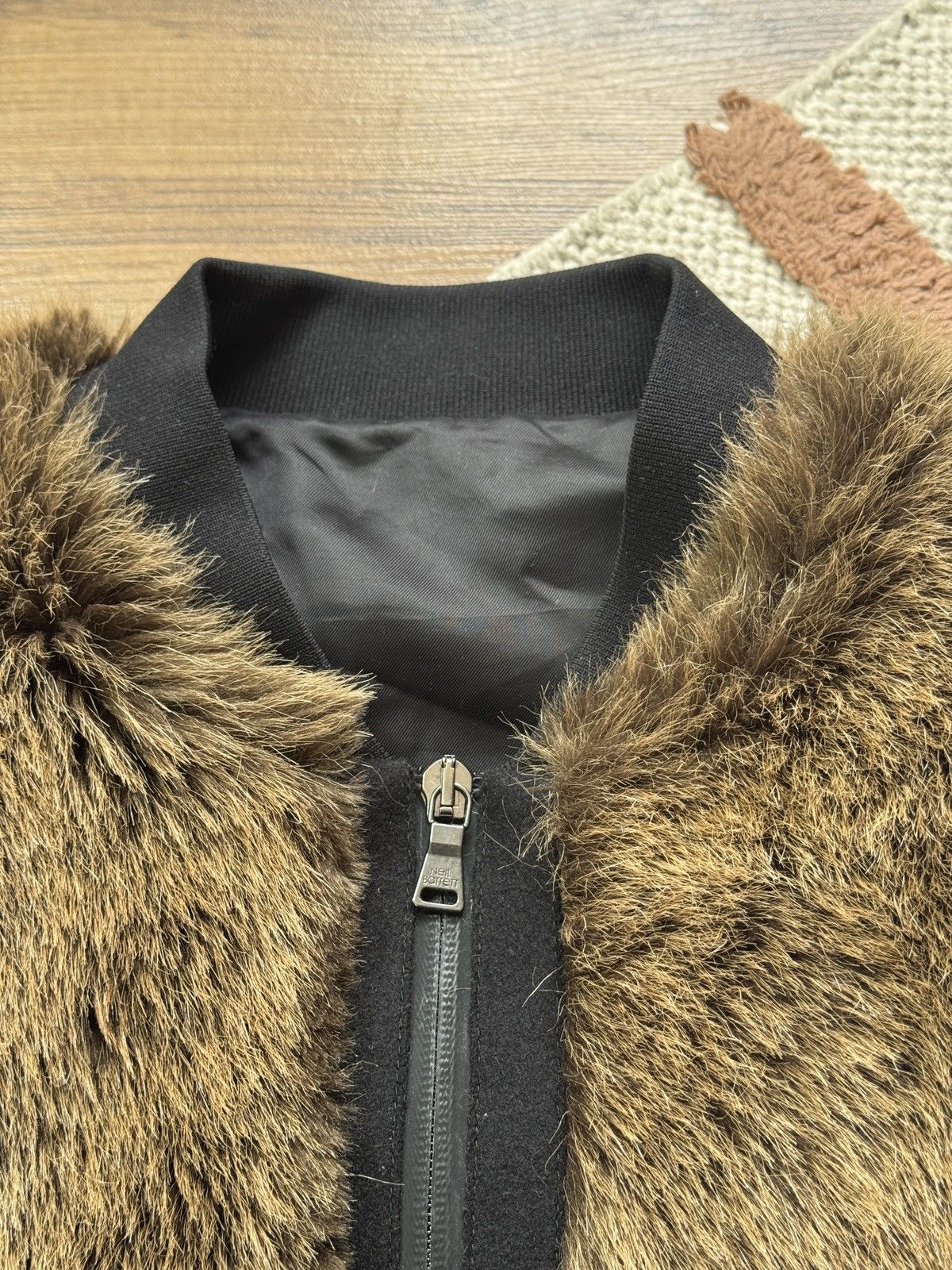 Neil Barrett VINTAGE NEIL BARRET FUF FAUX 2000s BOMBER JACKET Size US M / EU 48-50 / 2 - 3 Thumbnail