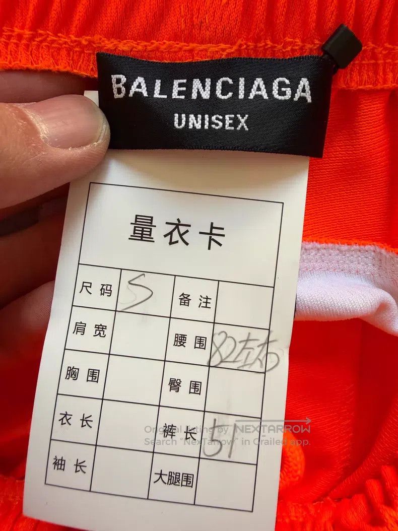 Balenciaga Balenciaga size S Orange Ice Hockey Shorts Size US 27 - 3 Thumbnail
