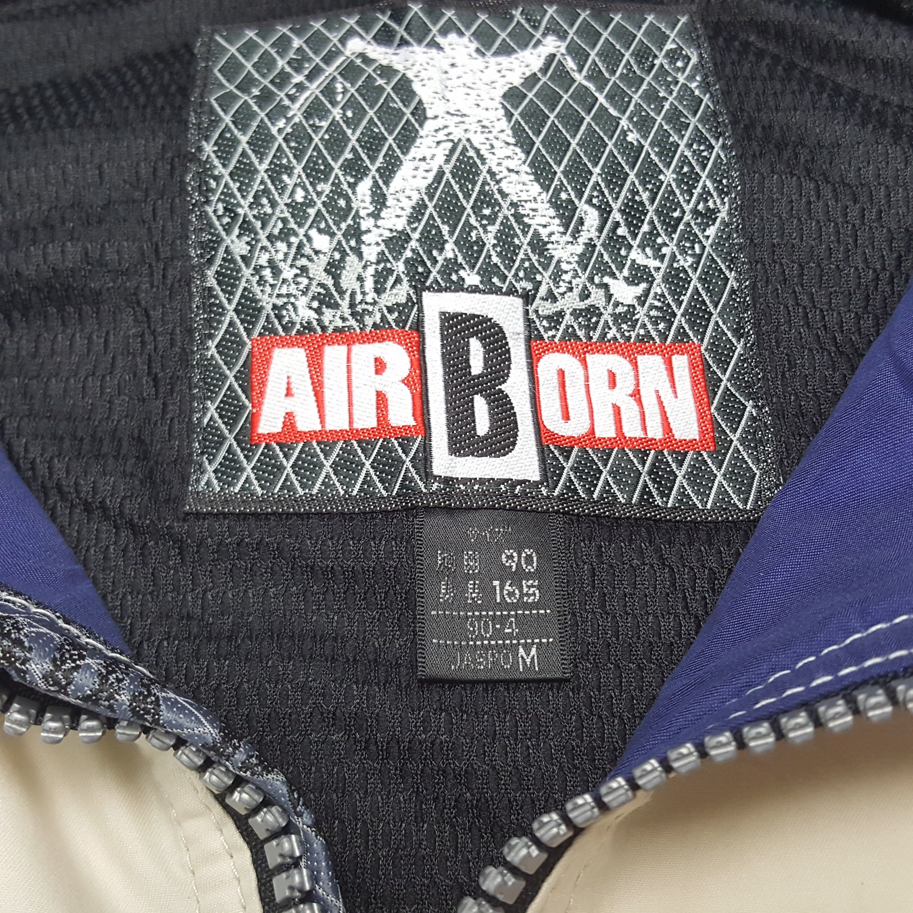 Japanese Brand × Vintage Vintage Air Born American Sports Windbreaker Jacket C281N2 Size US XL / EU 56 / 4 - 6 Thumbnail