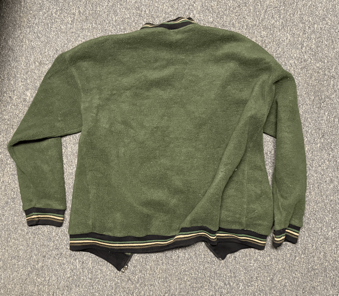 Vintage Unknown Brand Vintage Green Zip-Up Sweater Size US M / EU 48-50 / 2 - 6 Thumbnail