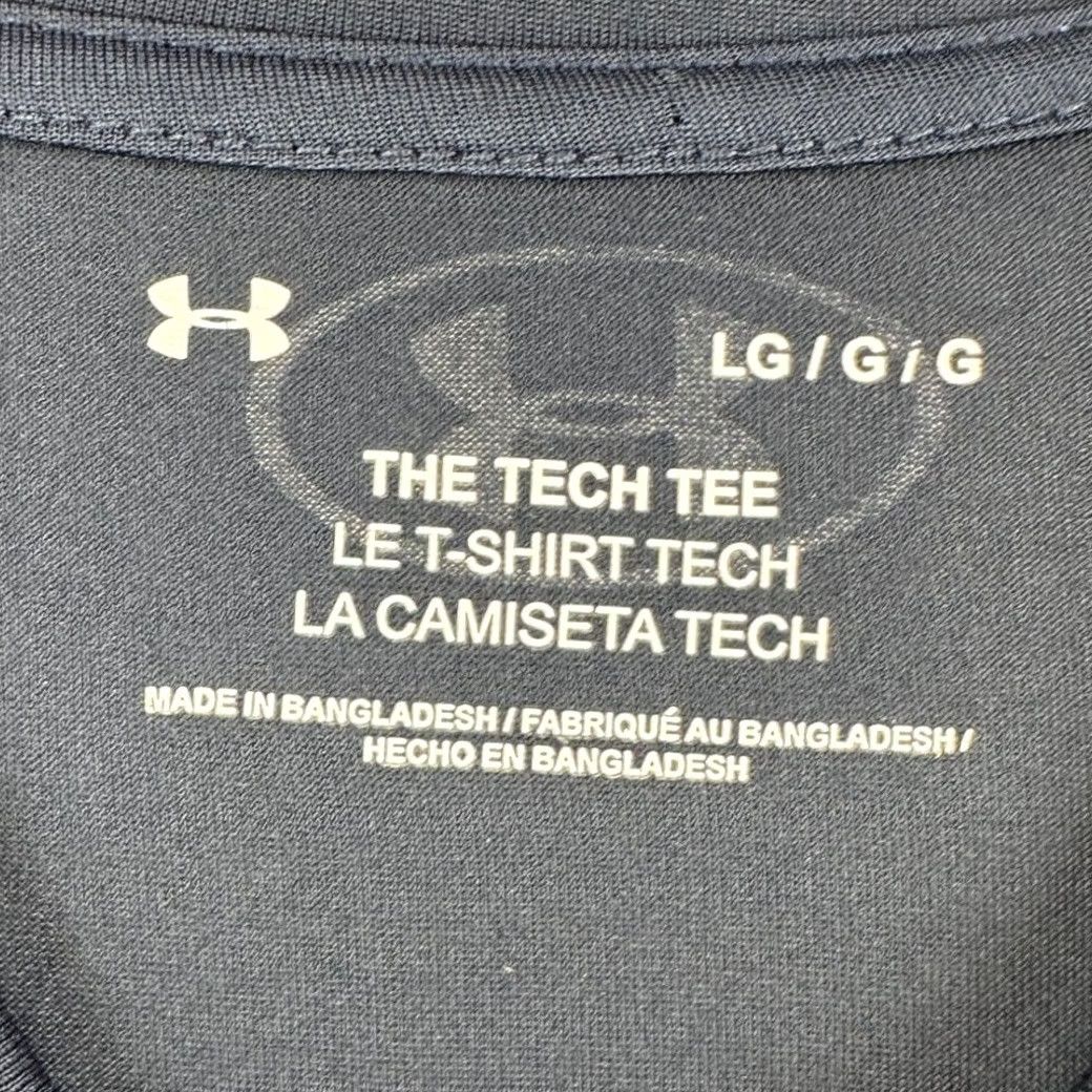 Under Armour Under Armour The Tech Tee Mens T-Shirt Short Sleeve Large Dark Navy +NEW Size US L / EU 52-54 / 3 - 5 Thumbnail