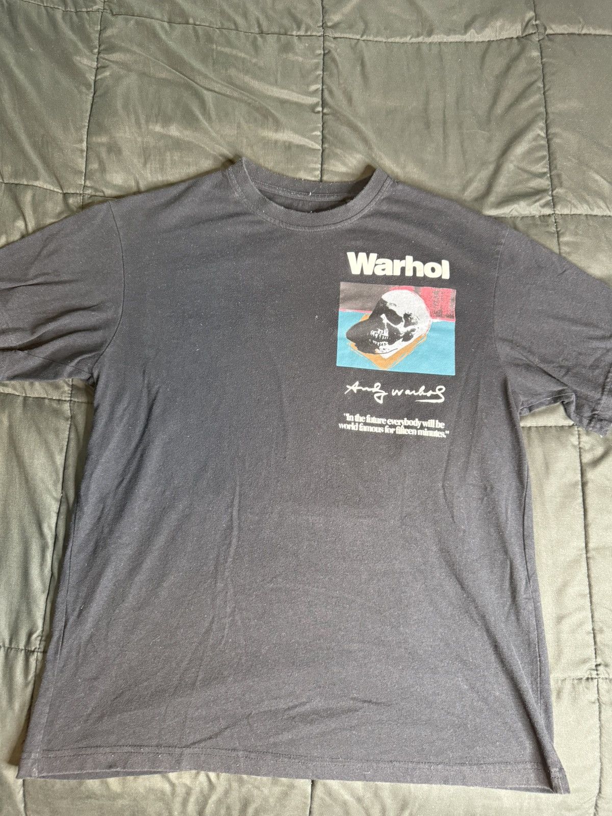 Andy Warhol Pull&Bear x Andy Warhol “15 Minutes” T-Shirt Size US L / EU 52-54 / 3 - 1 Thumbnail