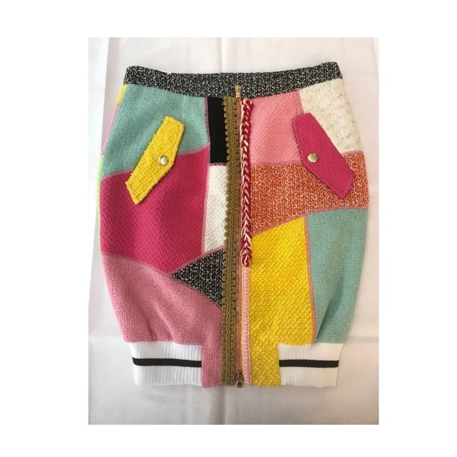 Moschino SS16 MOSCHINO COUTURE Jeremy Scott SKIRT *GIGI HADID* Size 26" / US 2 / IT 38 - 11 Thumbnail