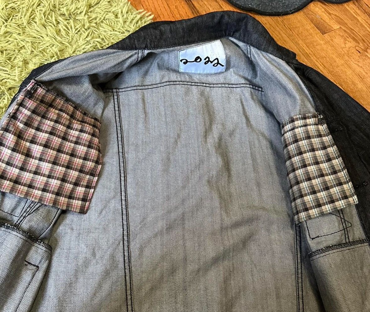 Asspizza 2022 ASSPIZZA black denim pumpkin face jacket Size US L / EU 52-54 / 3 - 6 Thumbnail