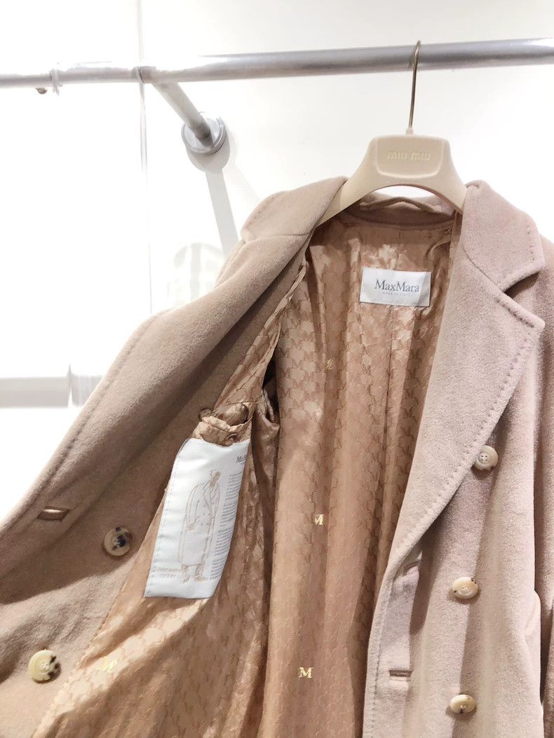 Max Mara Max Mara 101801 Camel Coat Size S / US 4 / IT 40 - 4 Thumbnail