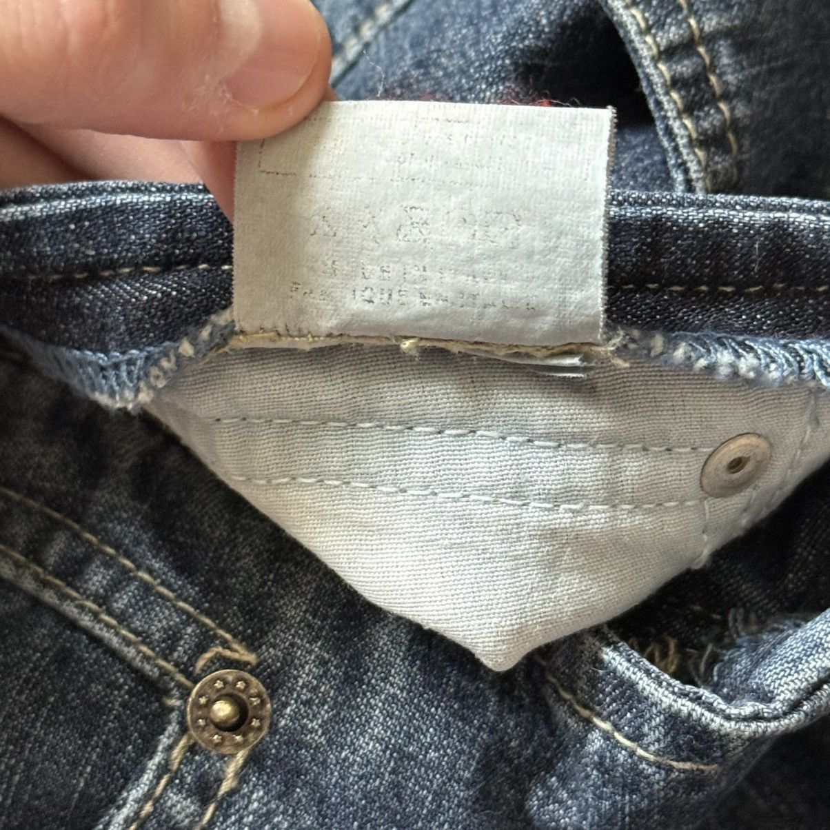 Miss Sixty 📌 Vintage Miss Sixty Flared Washed 00s Low Rice Jeans Size 31" - 10 Thumbnail