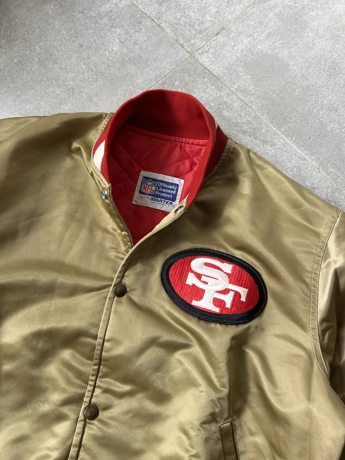 Starter Vintage NFL Starter 49ers Bomber Jacket Size US M / EU 48-50 / 2 - 6 Thumbnail