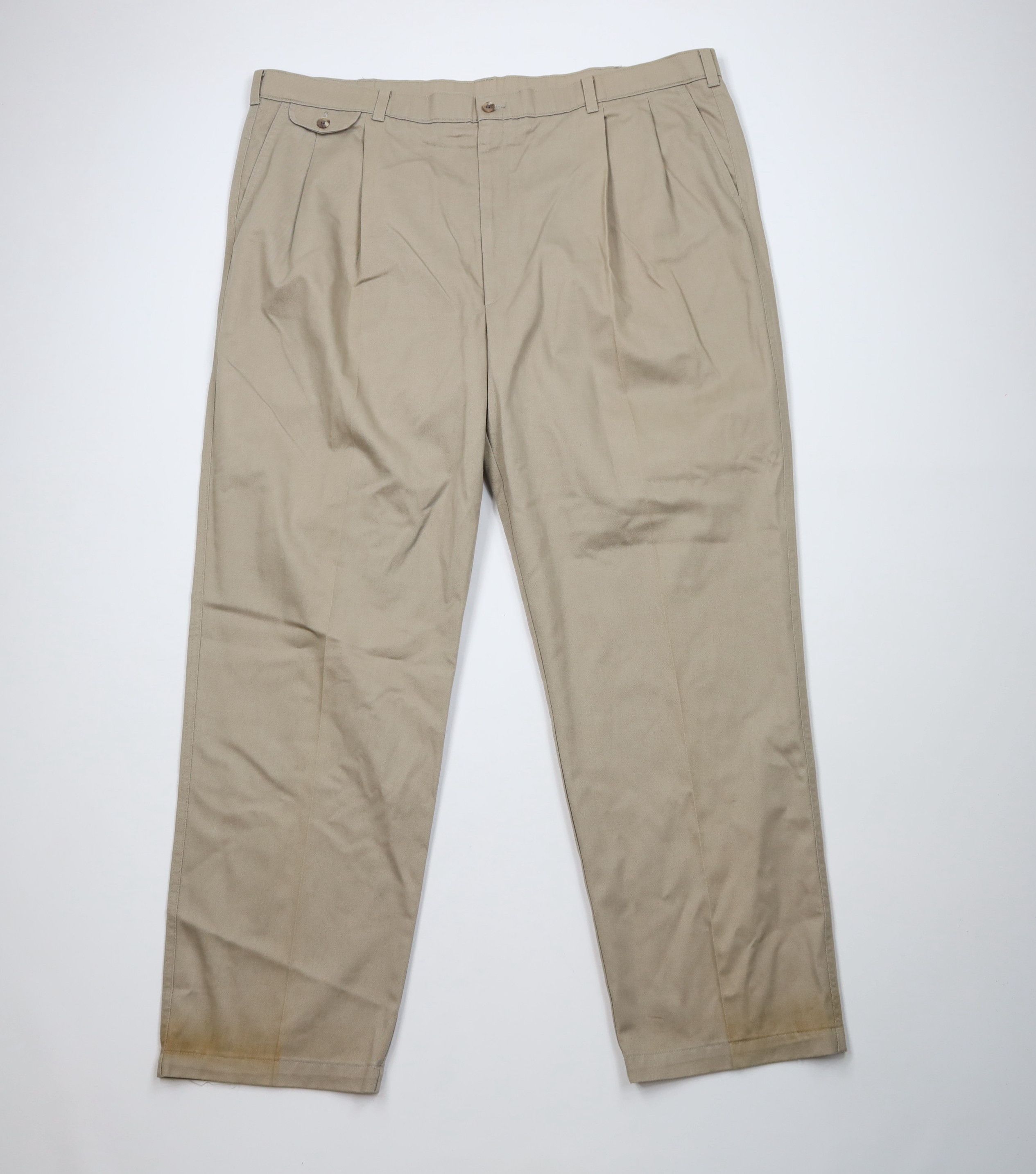 Vintage Vintage 90s Streetwear Wide Leg Cotton Chino Pants USA Size US 44 / EU 60 - 1 Thumbnail