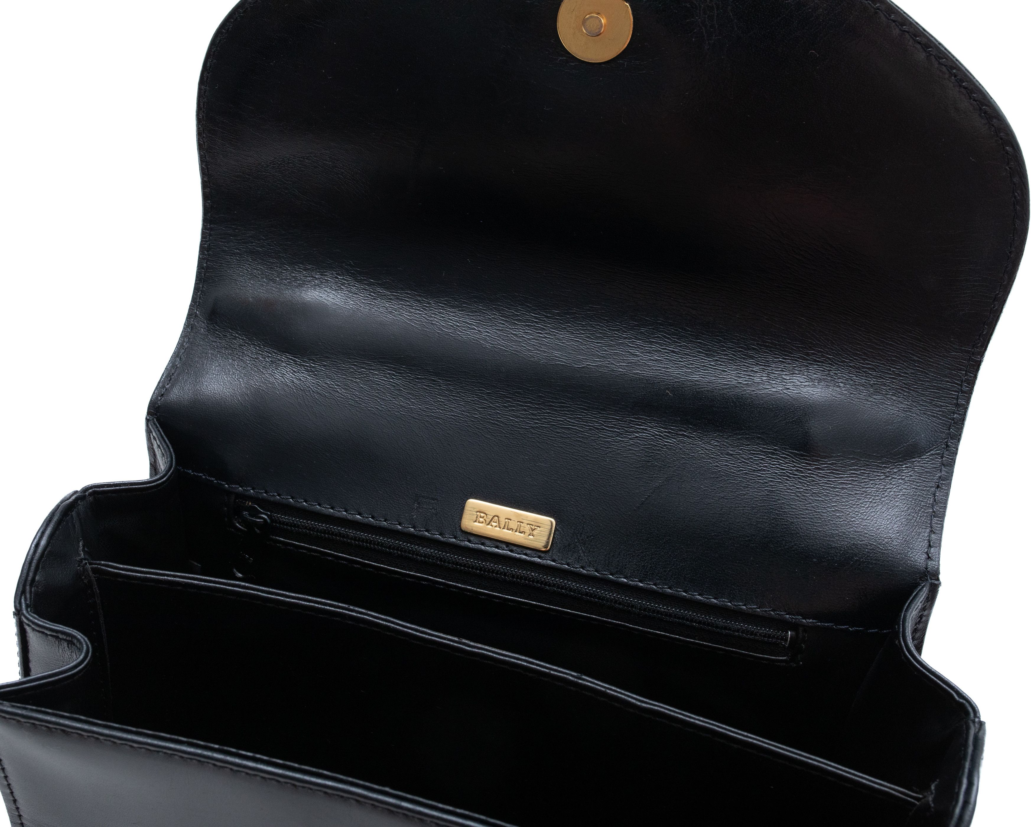 Bally *No Tariff* BALLY Vintage Leather Top Handle Bag Size ONE SIZE - 7 Thumbnail
