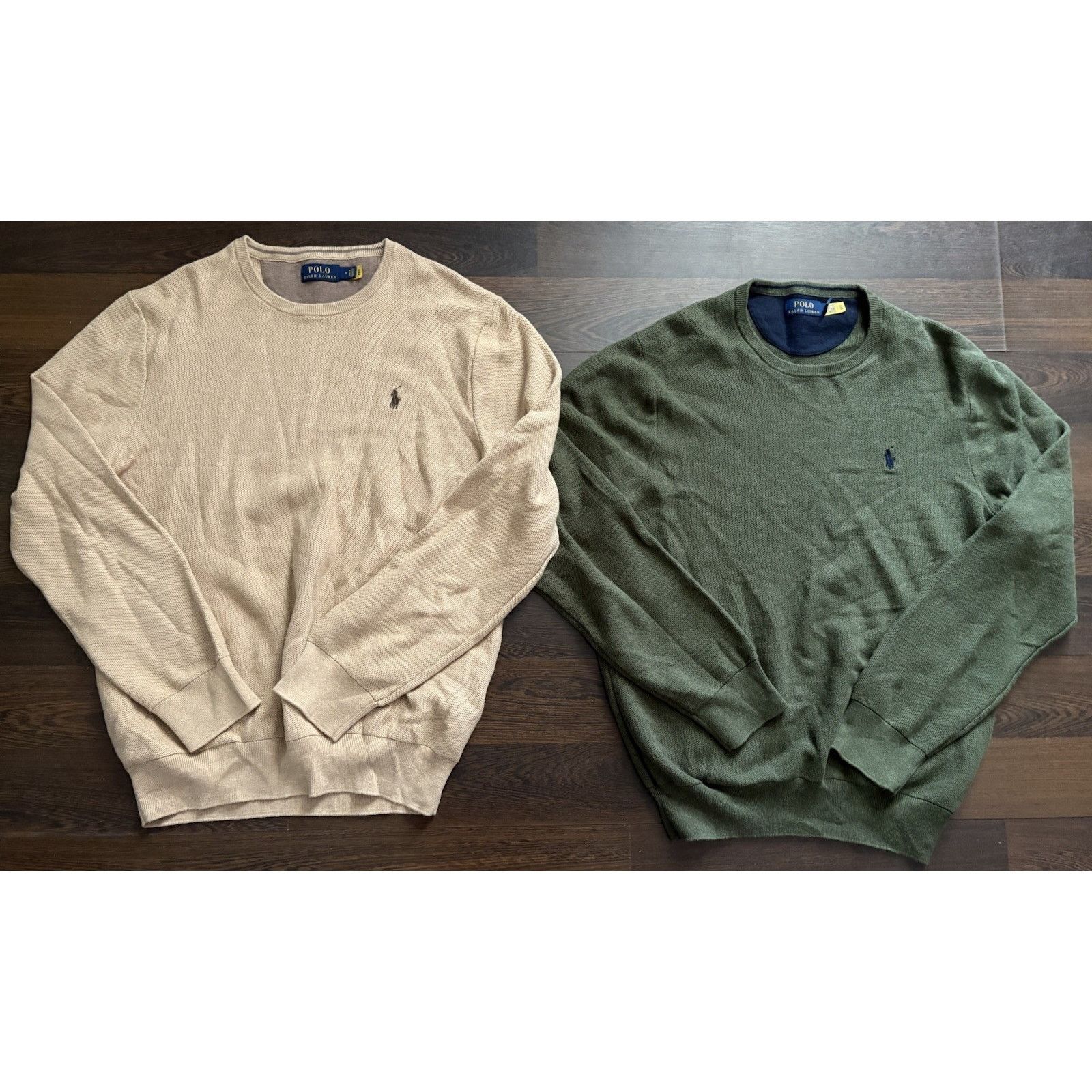 Ralph Lauren 2022Polo R.L Mesh-Knit Cotton Crewneck Sweater Mens Size M Size US M / EU 48-50 / 2 - 1 Thumbnail