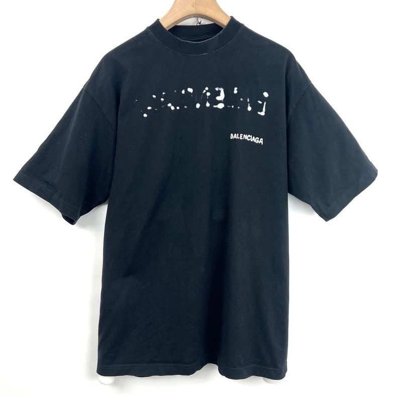 Balenciaga Balenciaga Black and white front and back blurry graffiti l Size US XS / EU 42 / 0 - 1 Thumbnail