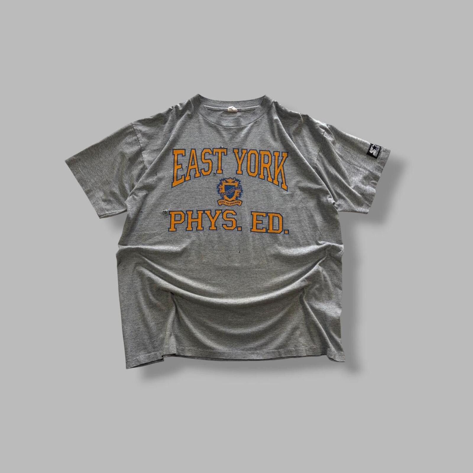 Starter 90s Distressed Starter East York PHYS.ED. Tee Size US XL / EU 56 / 4 - 1 Thumbnail